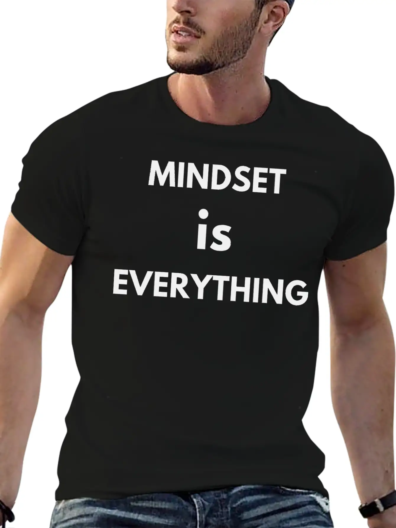 Motivational Design With An Inspiring Quote Classic Cotton Tee – Unisex Comfort For Any Season