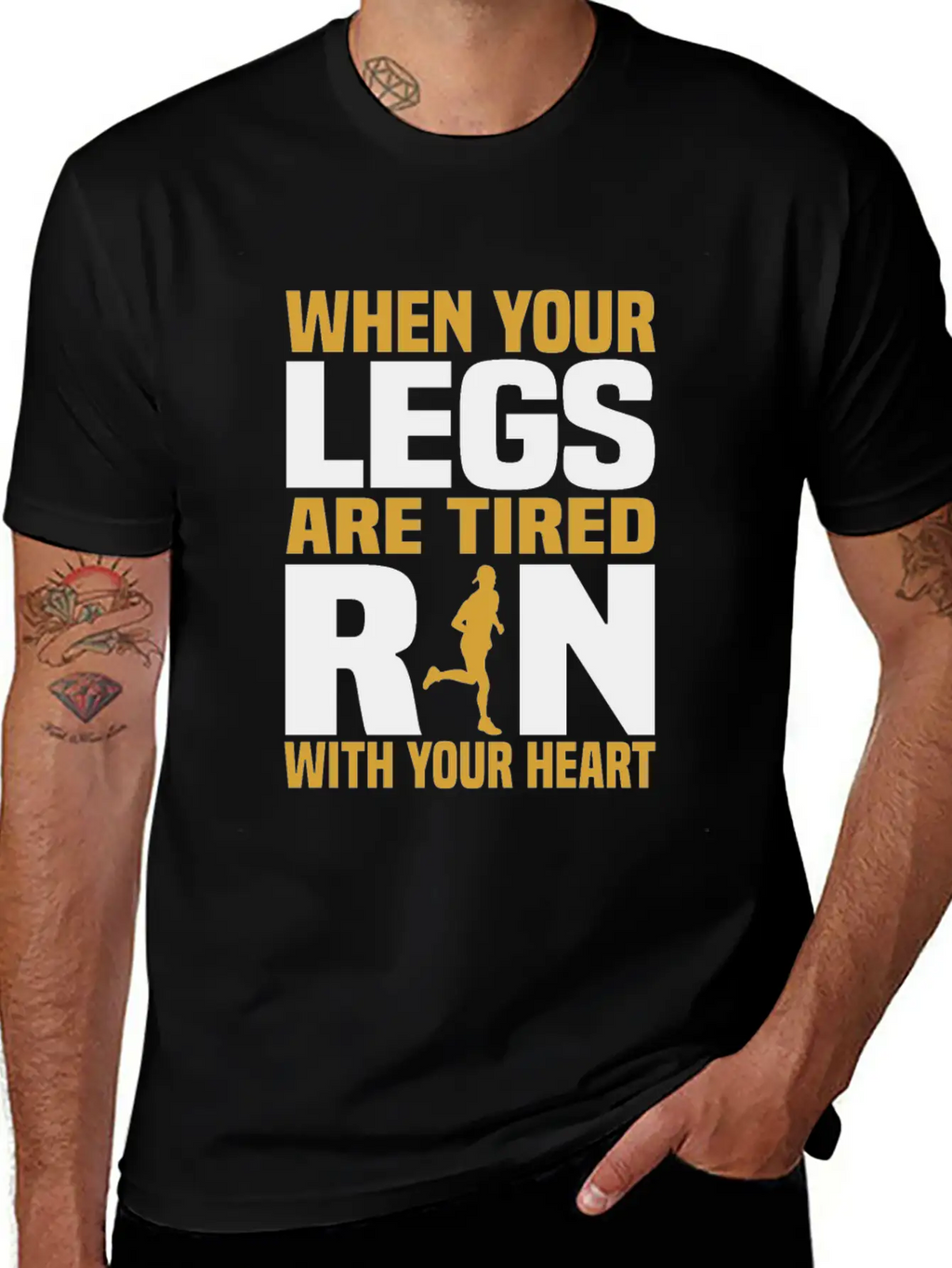 Motivational Sayings Breathable Soft Cotton T-Shirt – Timeless Casual Look