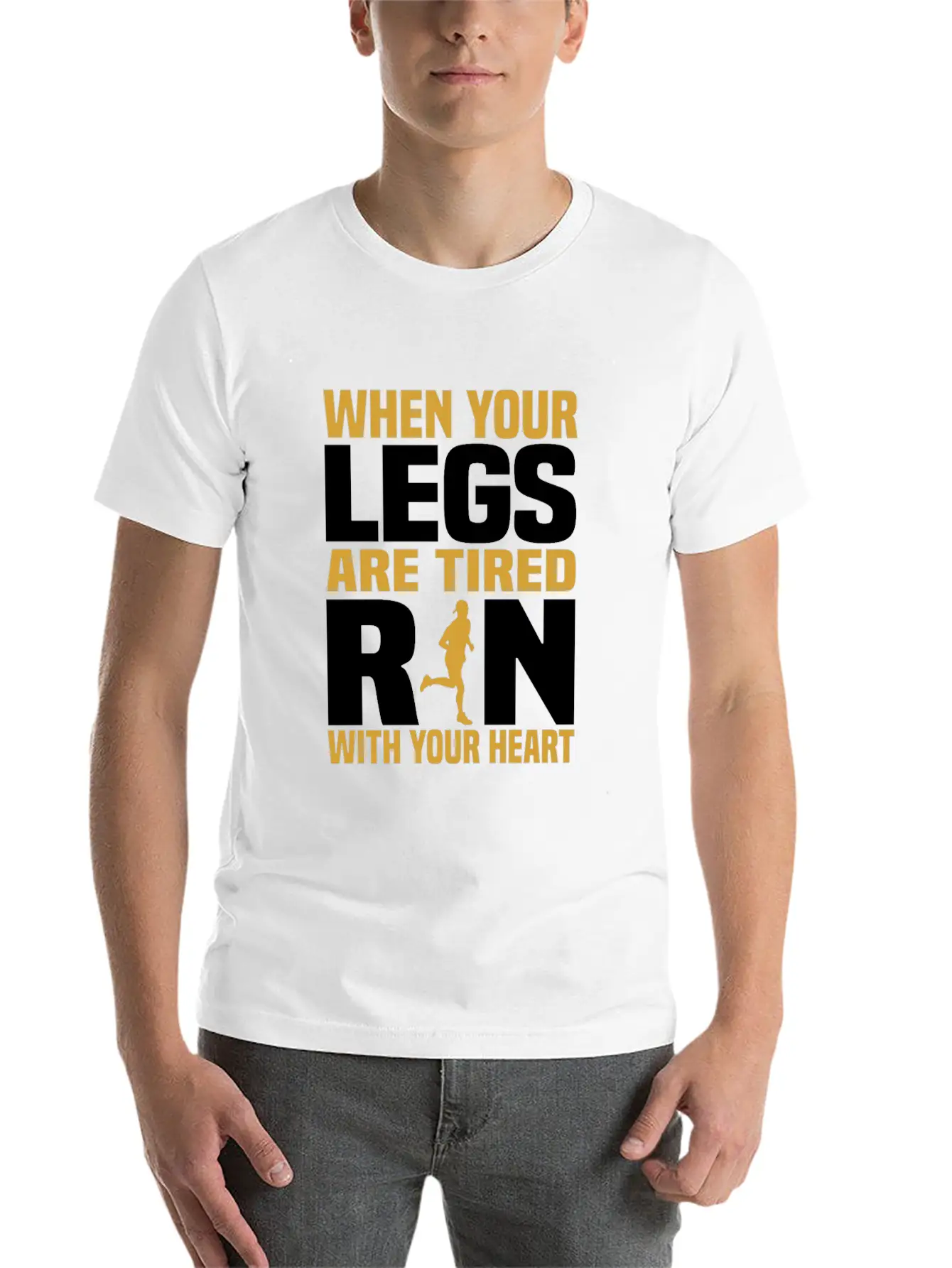 Motivational Sayings Breathable Soft Cotton T-Shirt – Timeless Casual Look