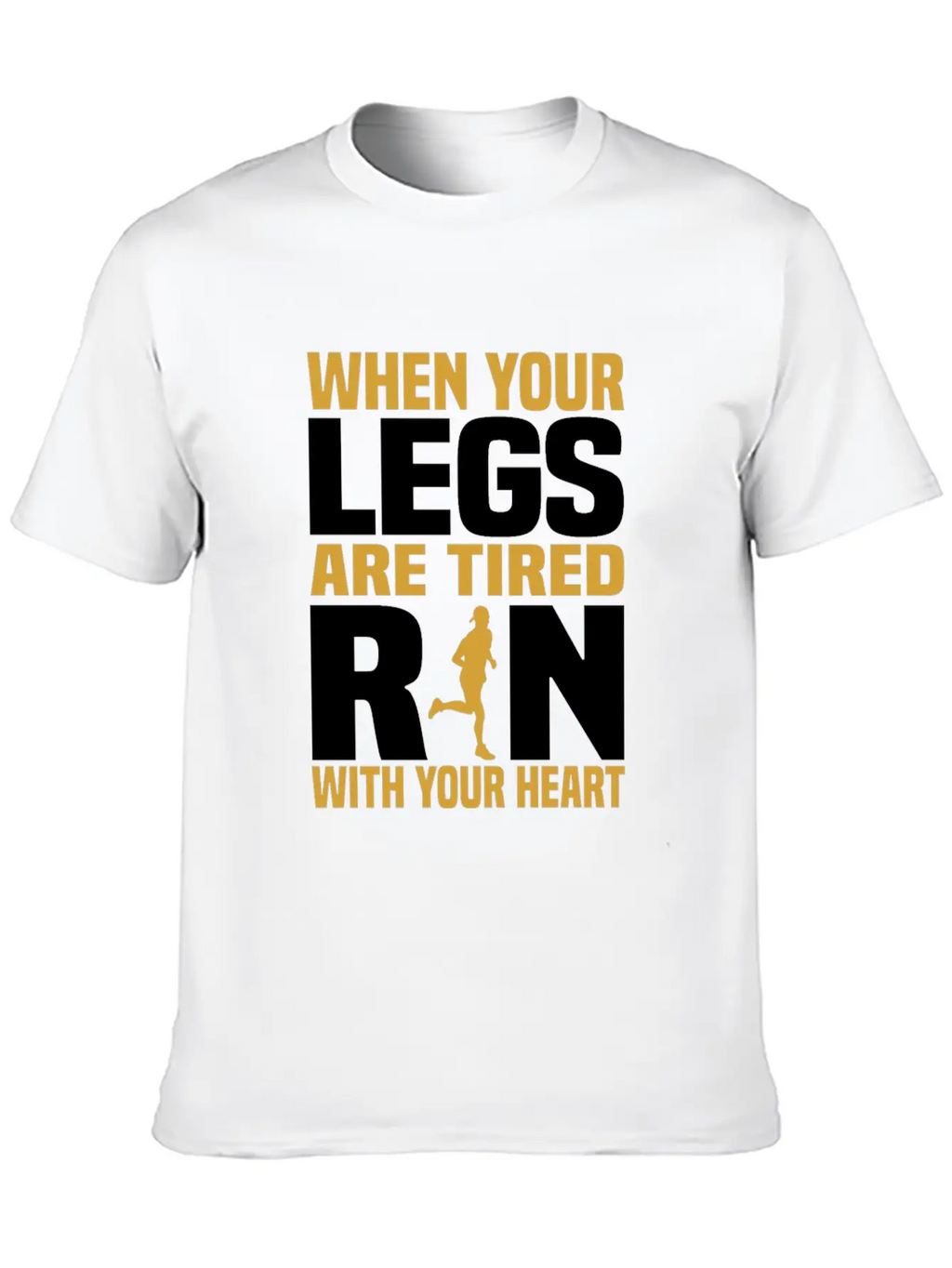 Motivational Sayings Breathable Soft Cotton T-Shirt – Timeless Casual Look