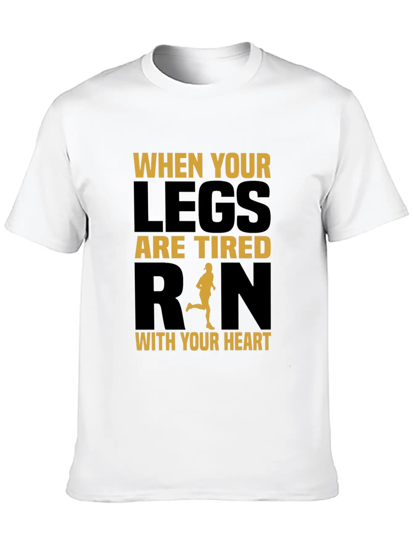 Motivational Sayings Breathable Soft Cotton T-Shirt – Timeless Casual Look