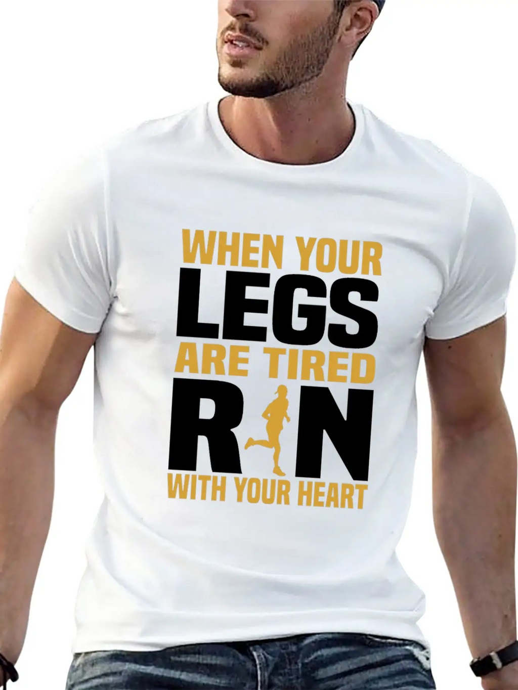 Motivational Sayings Breathable Soft Cotton T-Shirt – Timeless Casual Look