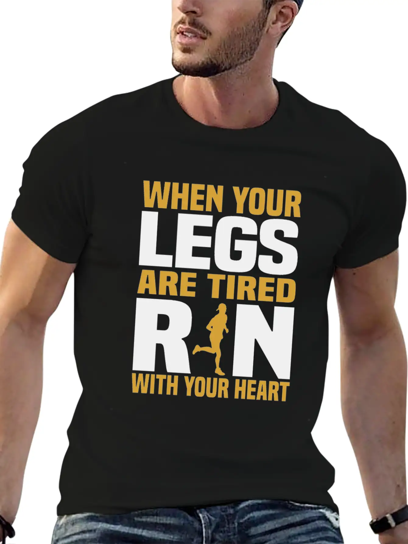 Motivational Sayings Breathable Soft Cotton T-Shirt – Timeless Casual Look