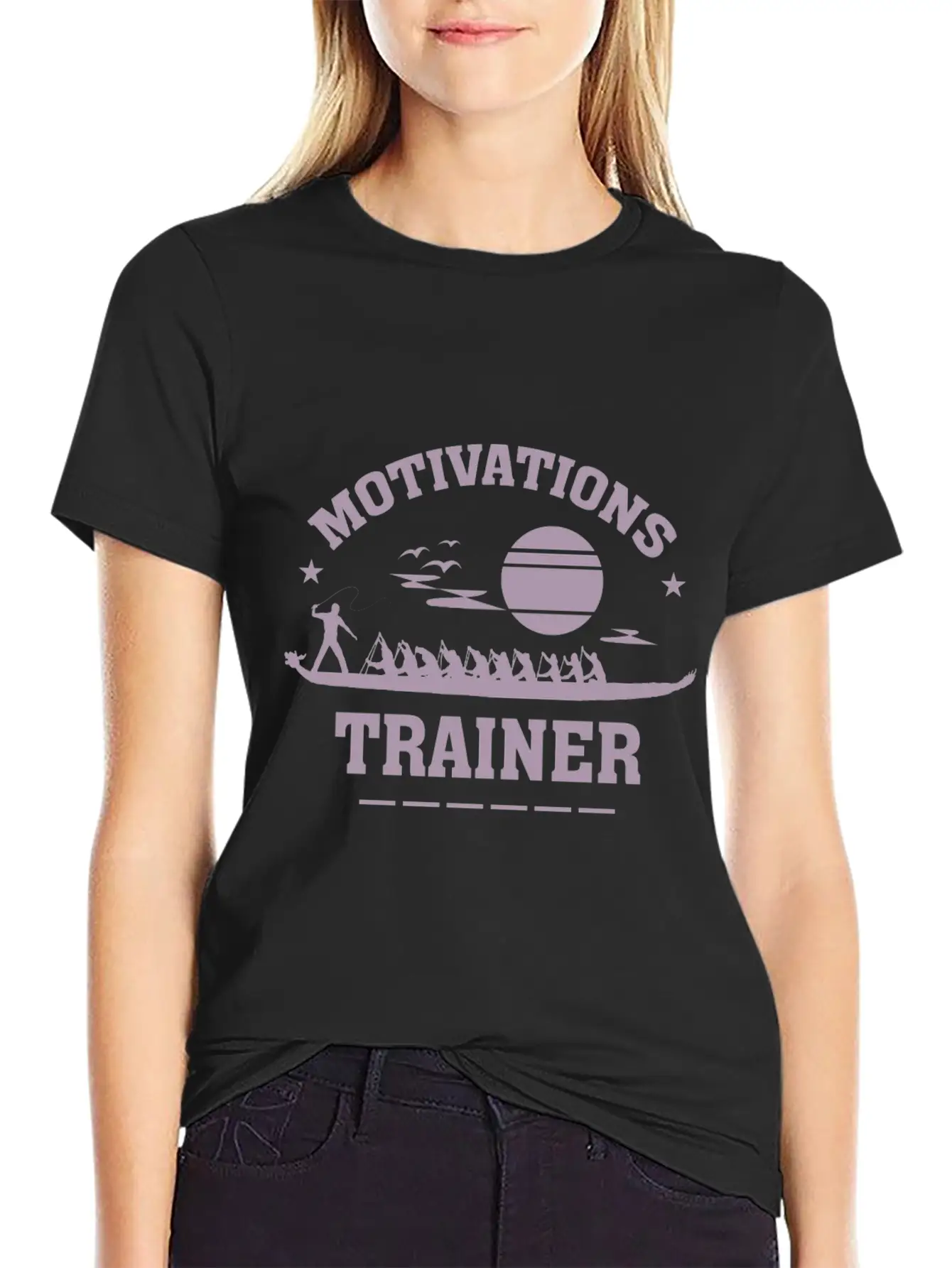 Motivational Speaker Viking Dragon Boat Classic Cotton Tee – Unisex Comfort For Any Season