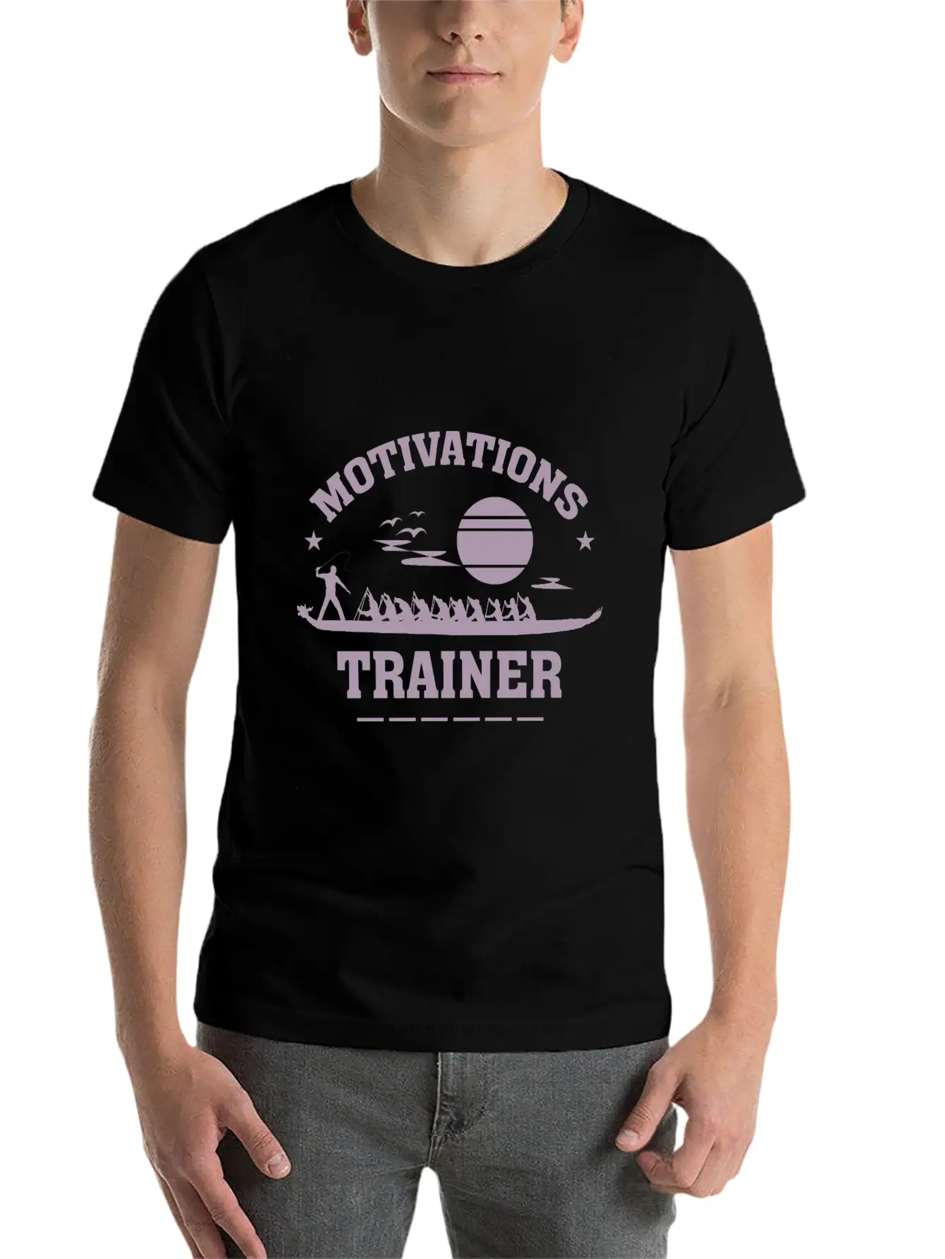 Motivational Speaker Viking Dragon Boat Classic Cotton Tee – Unisex Comfort For Any Season