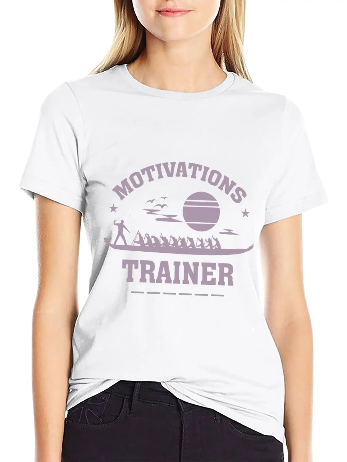 Motivational Speaker Viking Dragon Boat Classic Cotton Tee – Unisex Comfort For Any Season