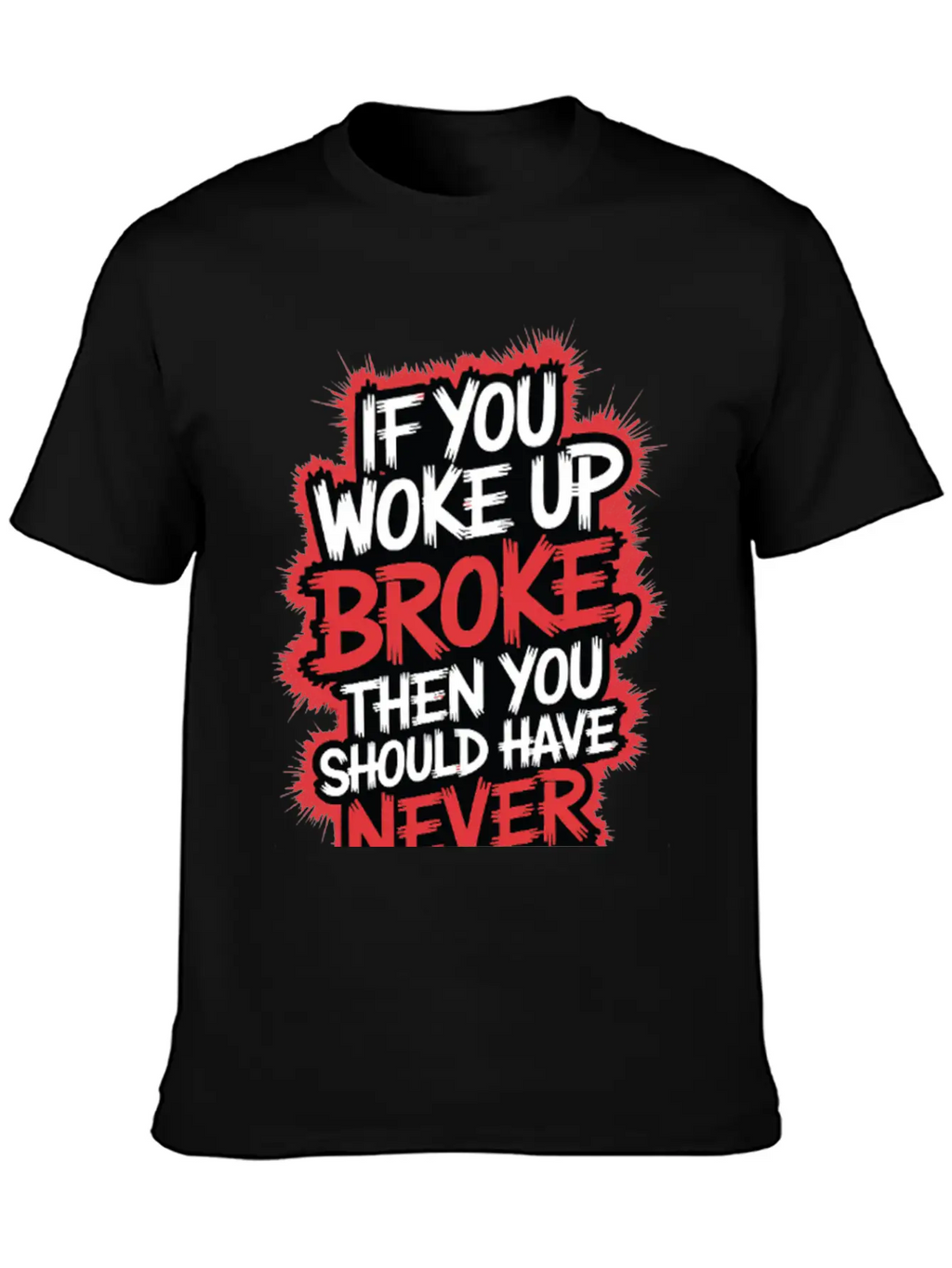 Motivational Typography Relaxed Everyday Tee – Lightweight And Durable Cotton