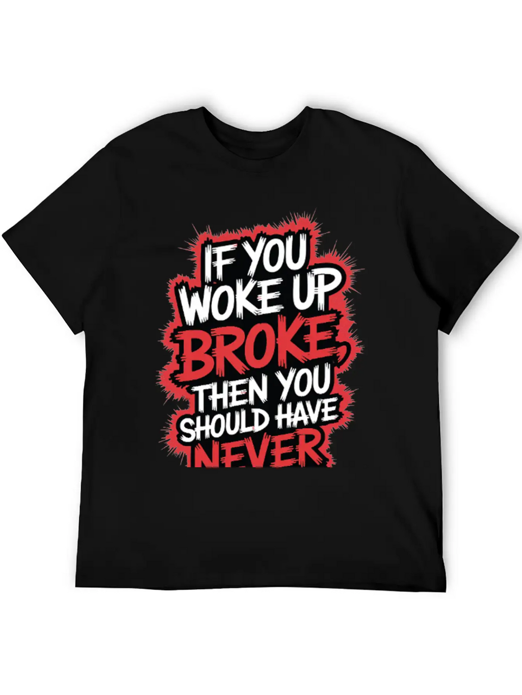 Motivational Typography Relaxed Everyday Tee – Lightweight And Durable Cotton