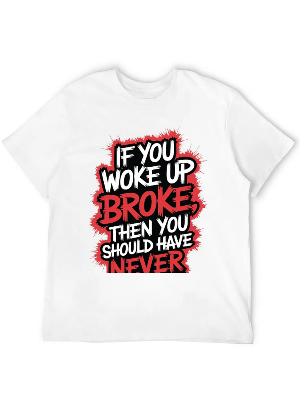 Motivational Typography Relaxed Everyday Tee – Lightweight And Durable Cotton