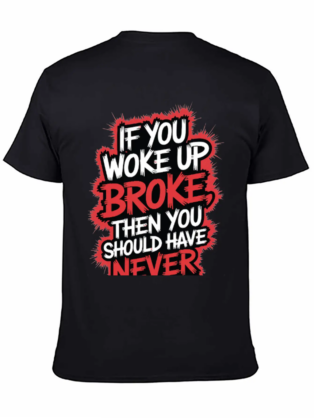 Motivational Typography Relaxed Everyday Tee – Lightweight And Durable Cotton