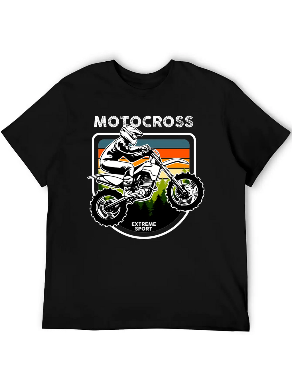 Motocross Extreme Speed Essential Cotton Tee For Daily Outfits – Unisex Style