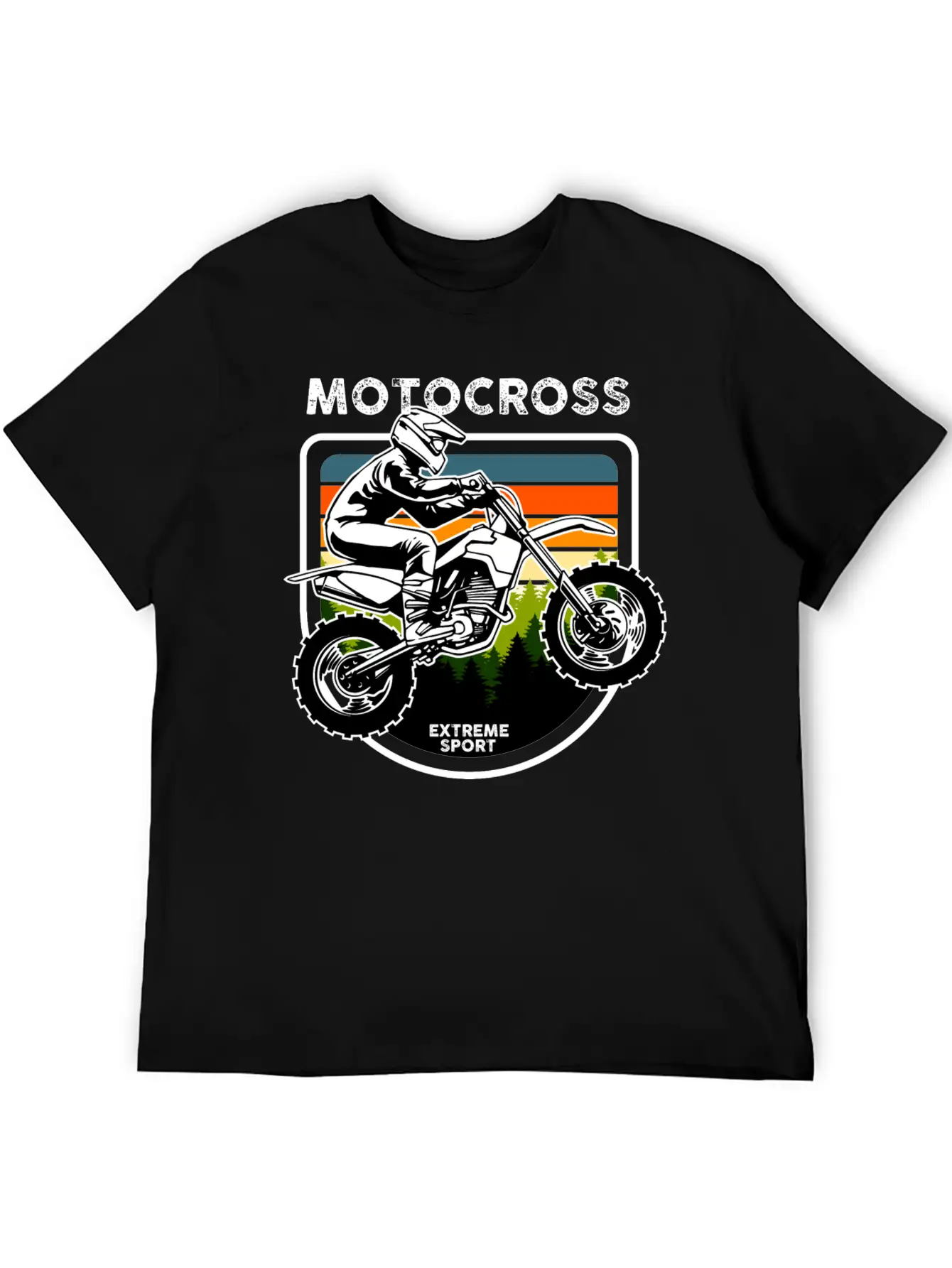 Motocross Extreme Speed Essential Cotton Tee For Daily Outfits – Unisex Style