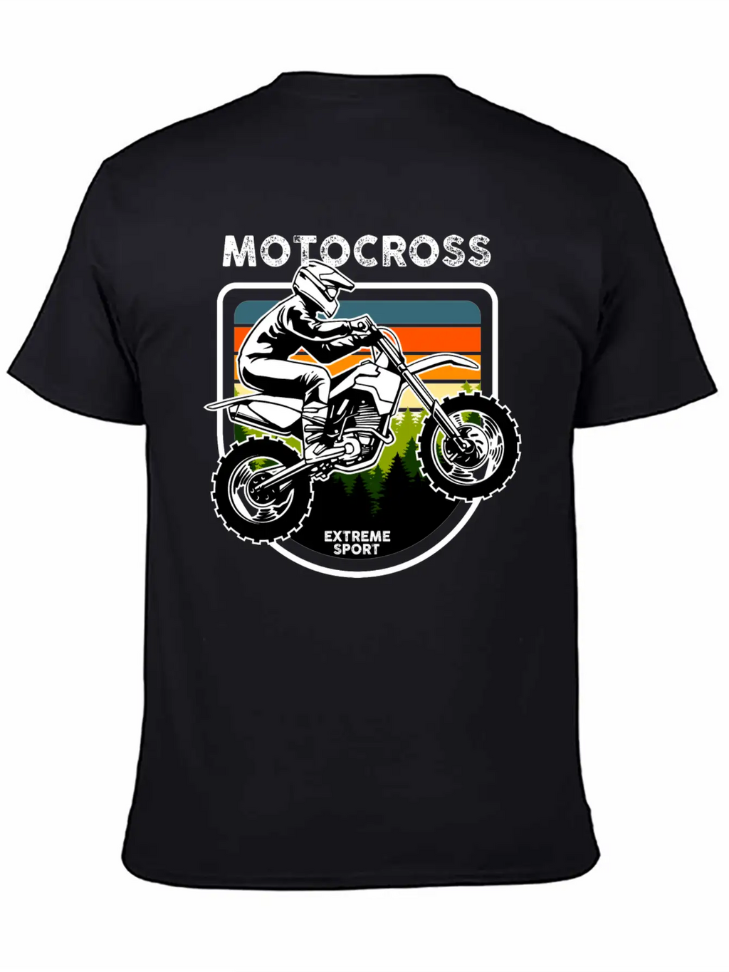 Motocross Extreme Speed Essential Cotton Tee For Daily Outfits – Unisex Style