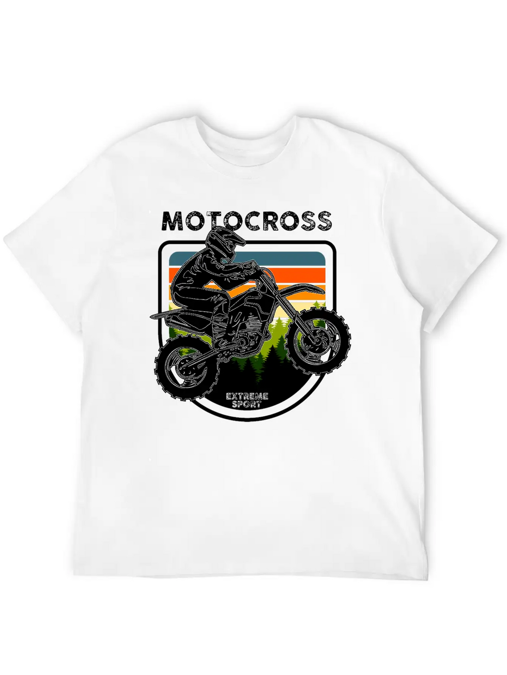 Motocross Extreme Speed Essential Cotton Tee For Daily Outfits – Unisex Style