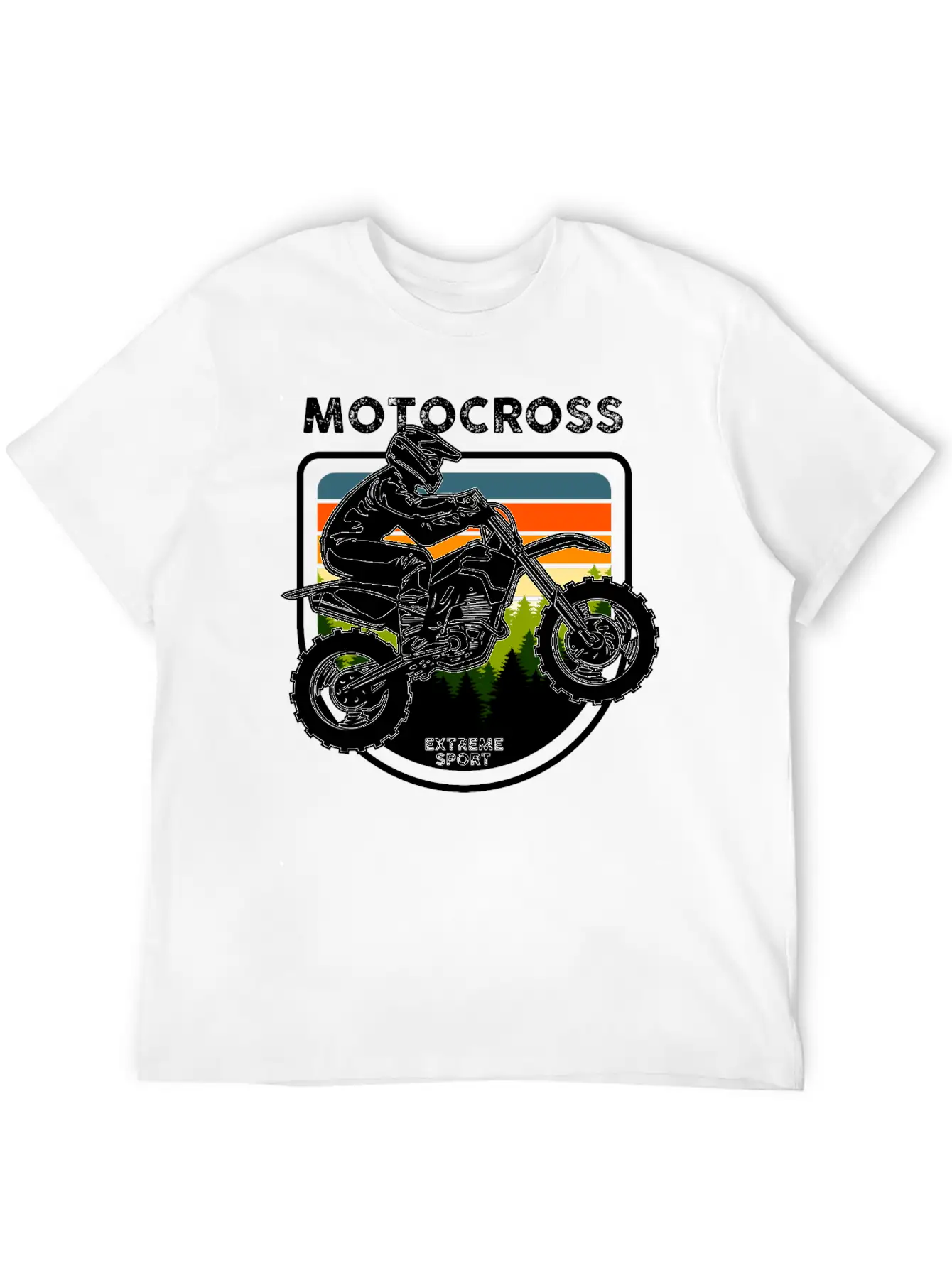 Motocross Extreme Speed Essential Cotton Tee For Daily Outfits – Unisex Style