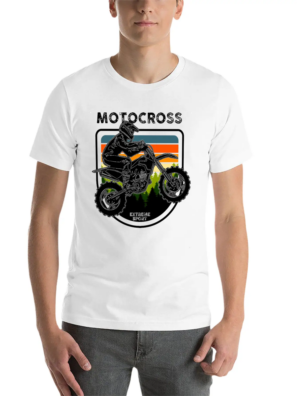 Motocross Extreme Speed Essential Cotton Tee For Daily Outfits – Unisex Style