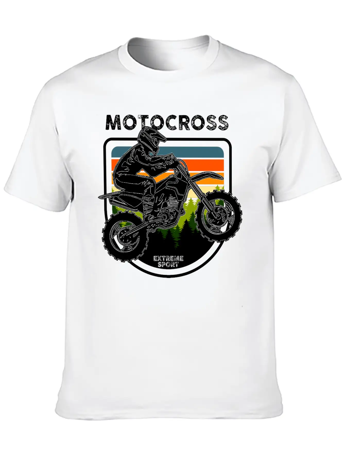Motocross Extreme Speed Essential Cotton Tee For Daily Outfits – Unisex Style