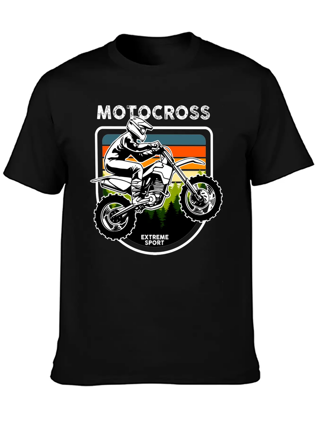 Motocross Extreme Speed Essential Cotton Tee For Daily Outfits – Unisex Style