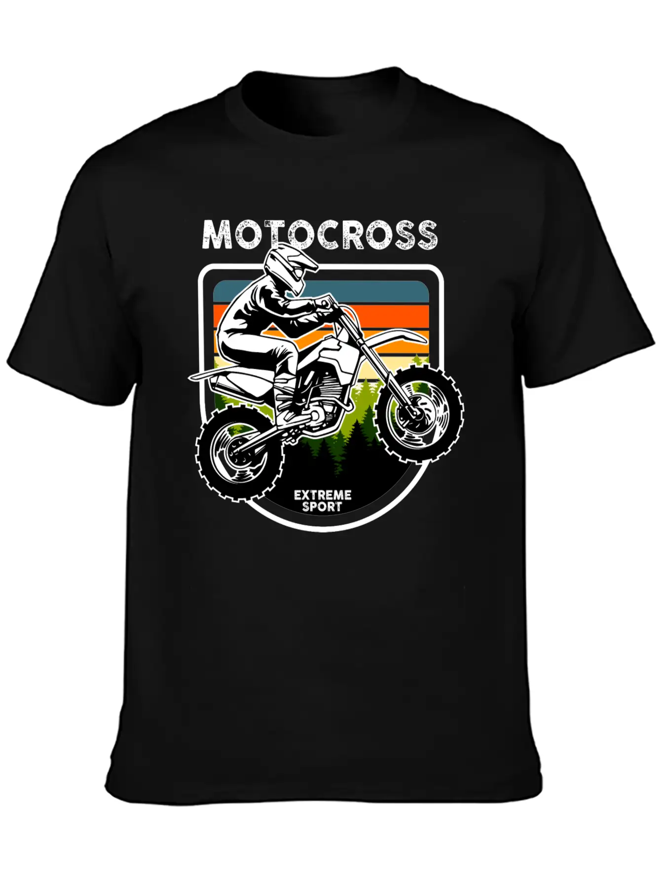 Motocross Extreme Speed Essential Cotton Tee For Daily Outfits – Unisex Style