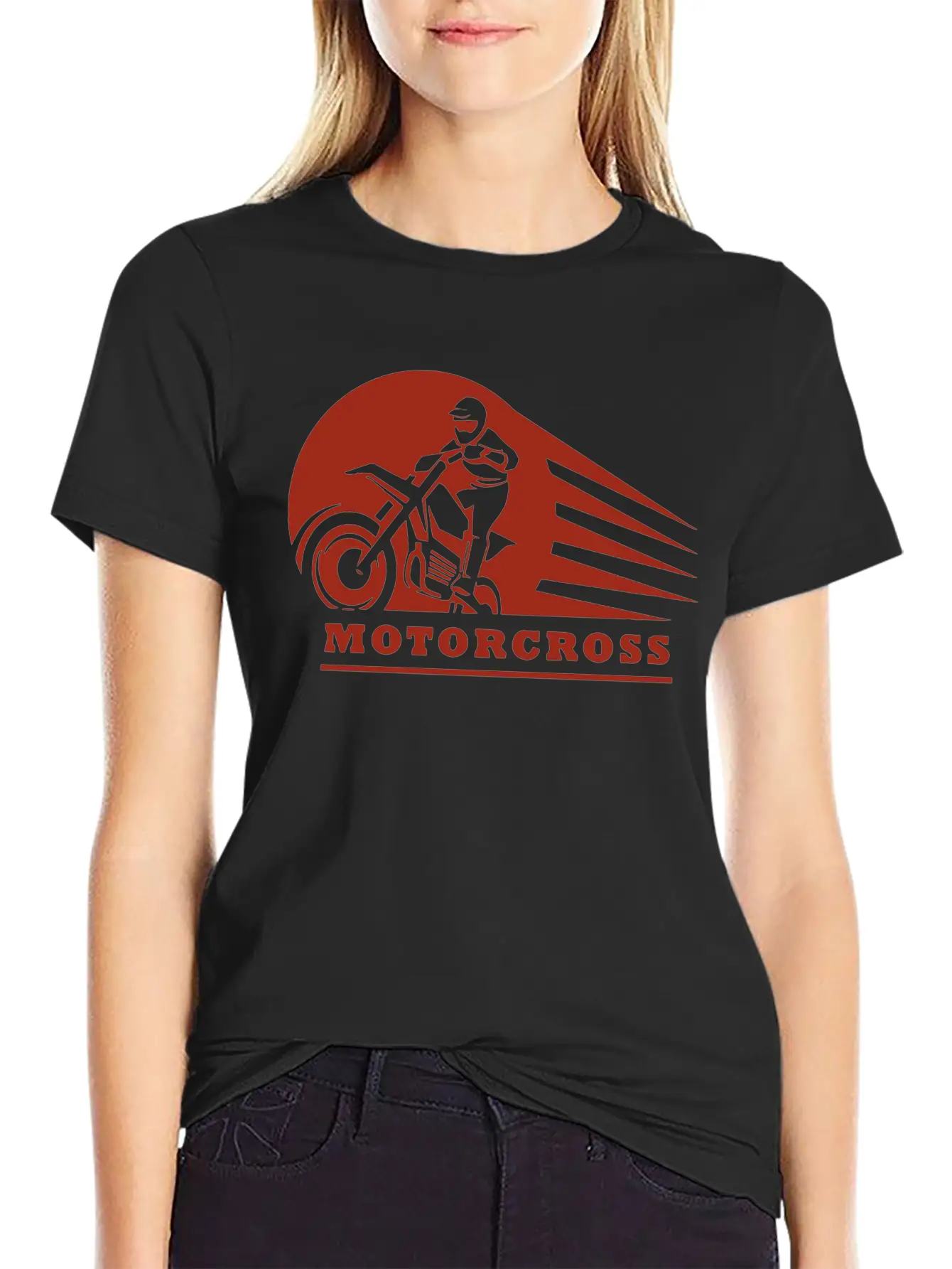 Motor Cross Style Stylish Everyday T-Shirt – Unisex Basic Cotton Tee