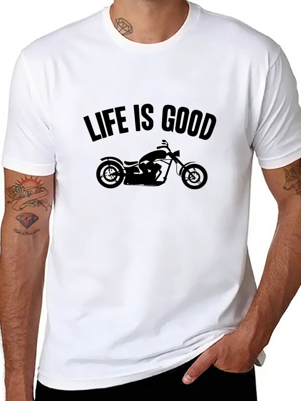 Motorbike Lifestyle Unisex Casual T-Shirt – Clean Design For Daily Comfort