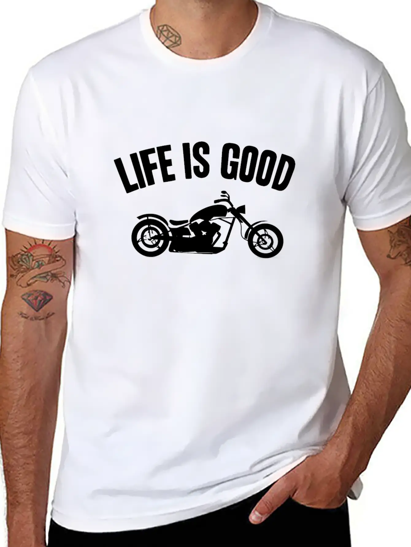 Motorbike Lifestyle Unisex Casual T-Shirt – Clean Design For Daily Comfort
