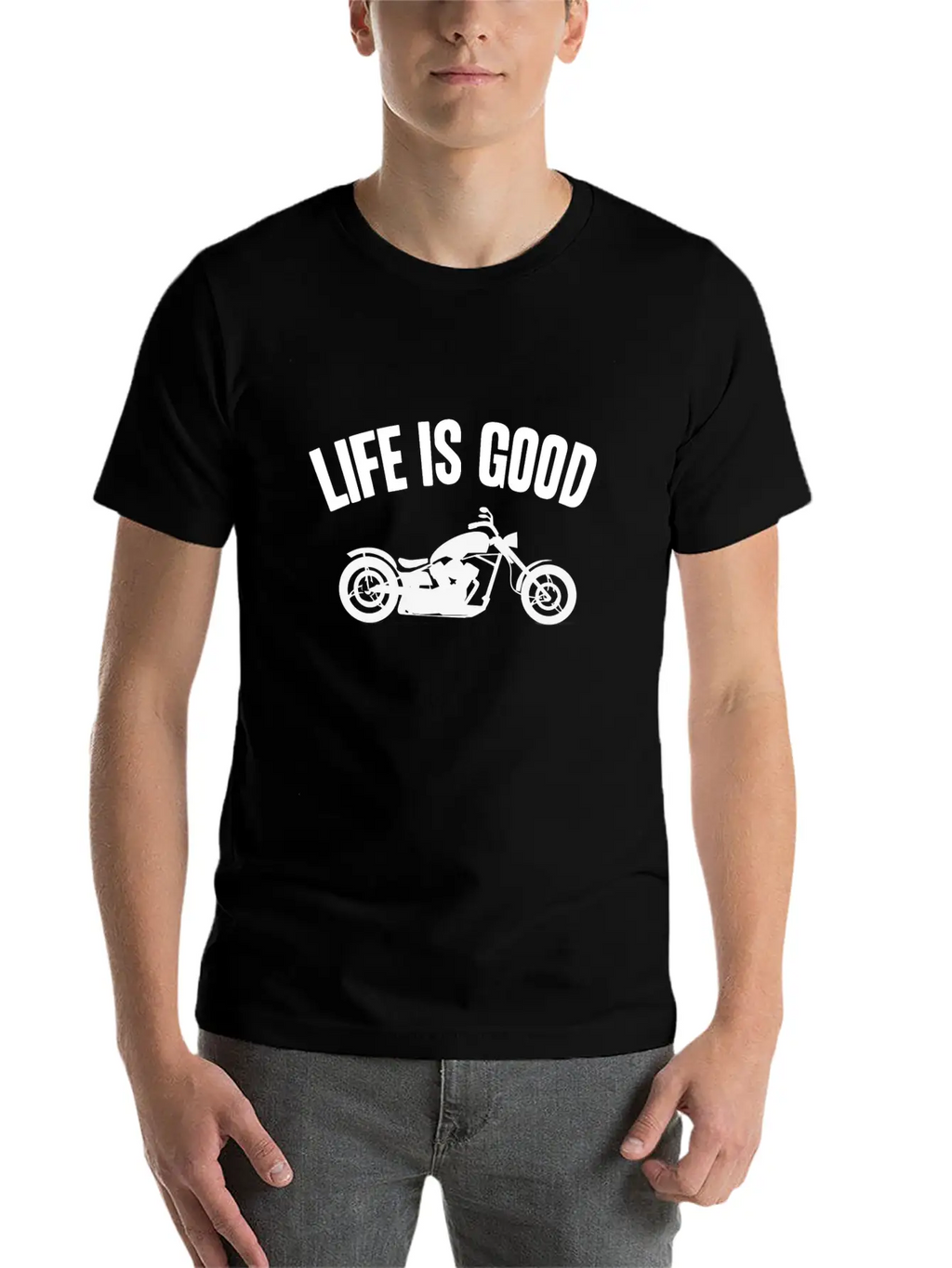 Motorbike Lifestyle Unisex Casual T-Shirt – Clean Design For Daily Comfort