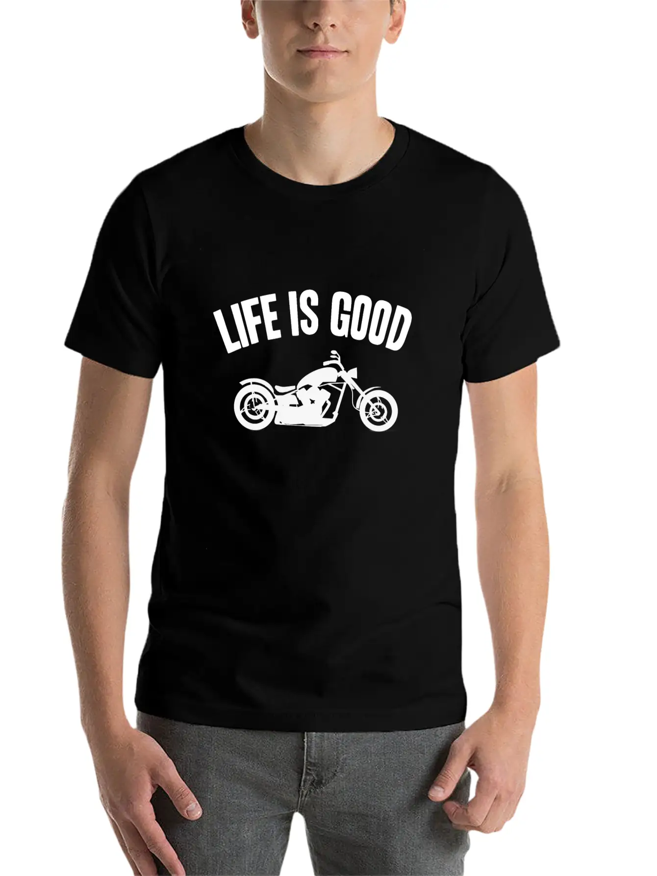 Motorbike Lifestyle Unisex Casual T-Shirt – Clean Design For Daily Comfort