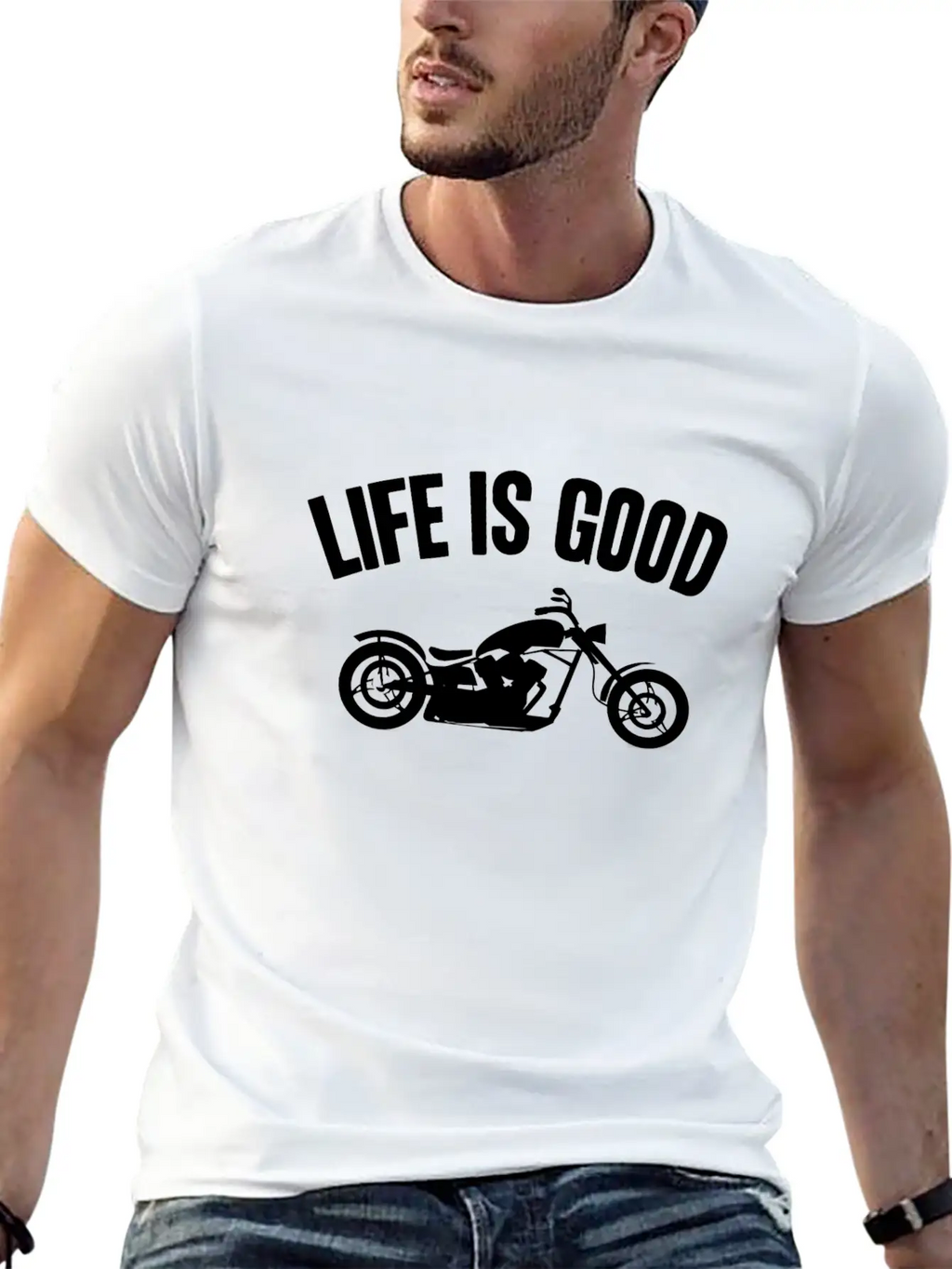 Motorbike Lifestyle Unisex Casual T-Shirt – Clean Design For Daily Comfort