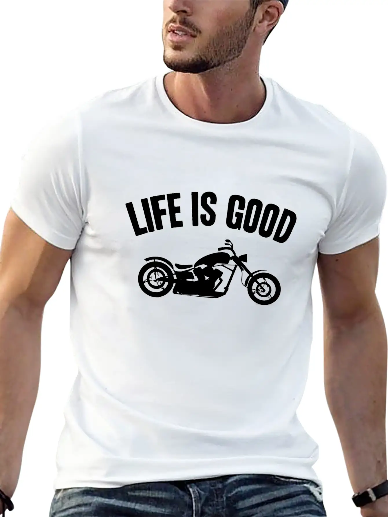 Motorbike Lifestyle Unisex Casual T-Shirt – Clean Design For Daily Comfort