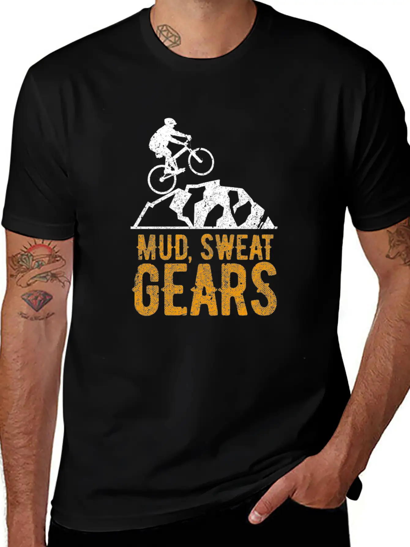Mountain Bike Basic Graphic T-Shirt – Daily Comfort In Soft Cotton