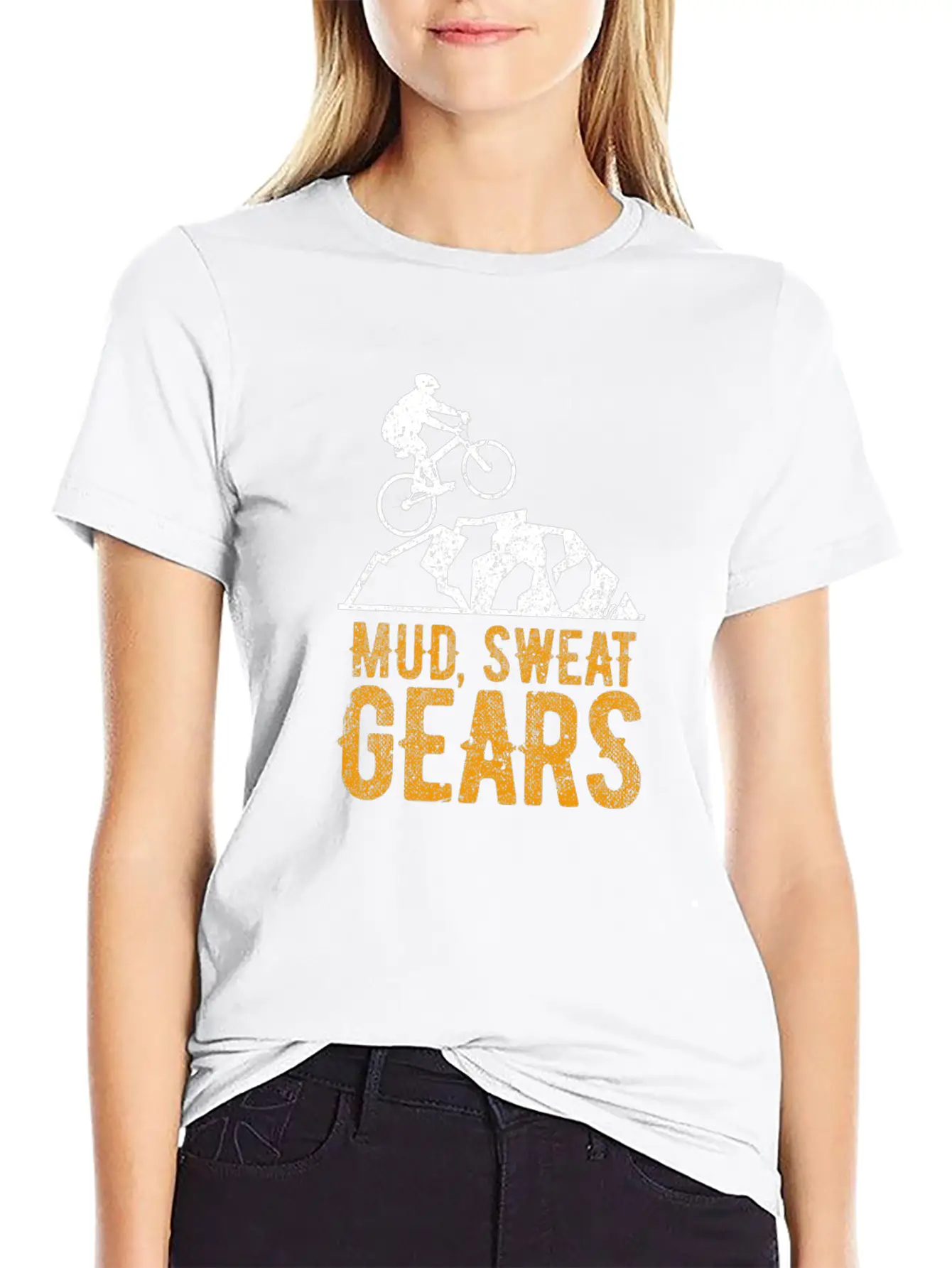 Mountain Bike Basic Graphic T-Shirt – Daily Comfort In Soft Cotton