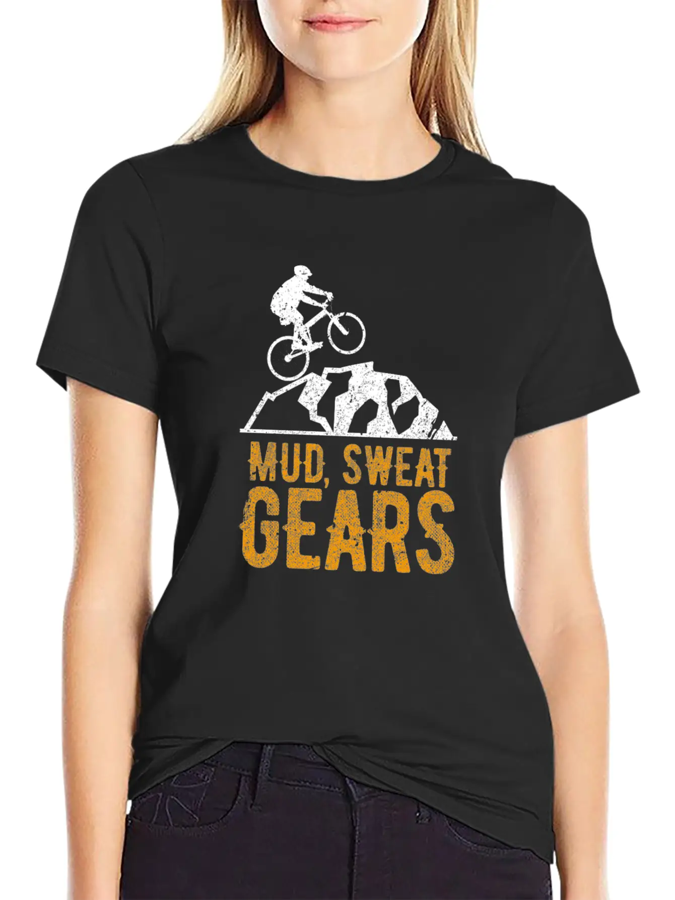 Mountain Bike Basic Graphic T-Shirt – Daily Comfort In Soft Cotton