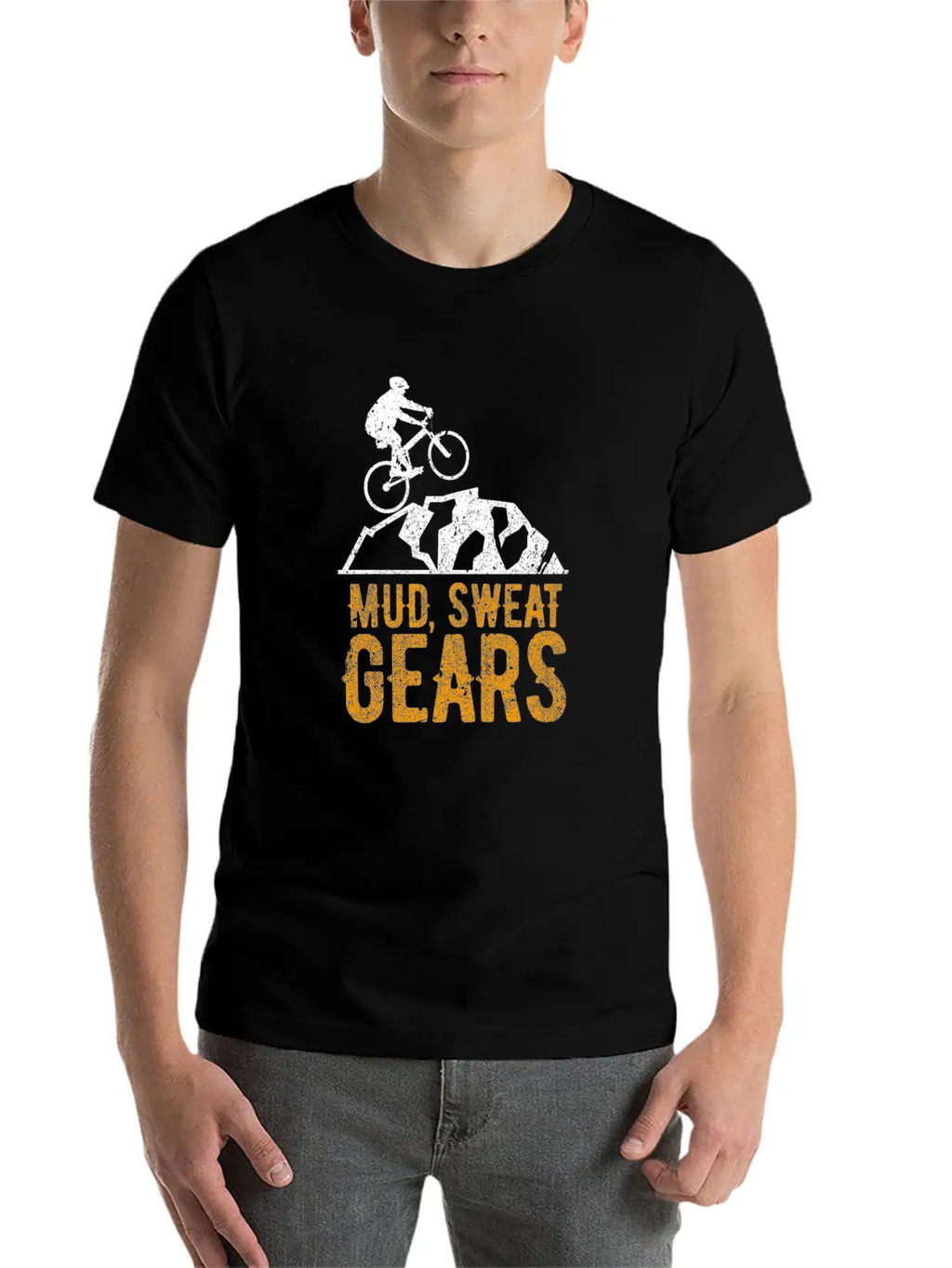 Mountain Bike Basic Graphic T-Shirt – Daily Comfort In Soft Cotton