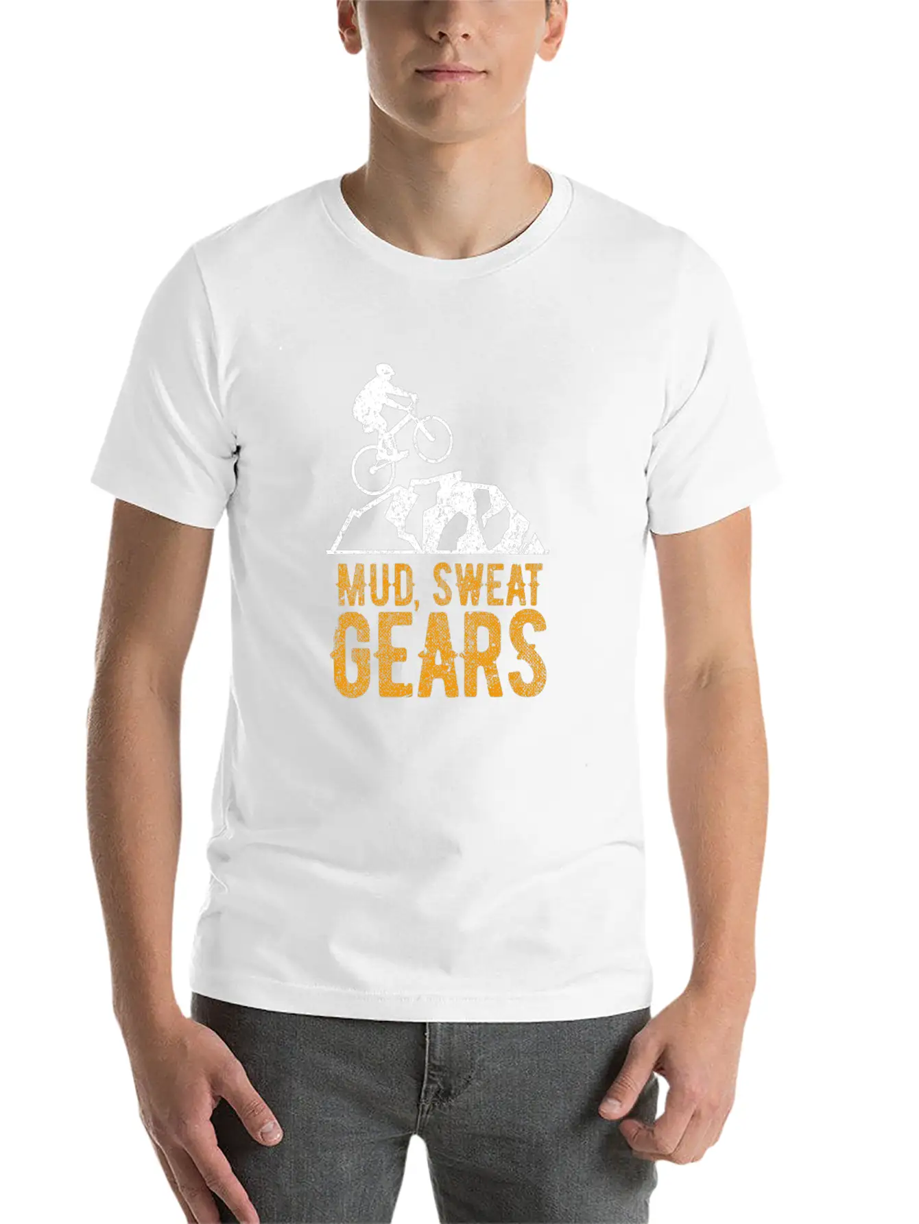 Mountain Bike Basic Graphic T-Shirt – Daily Comfort In Soft Cotton