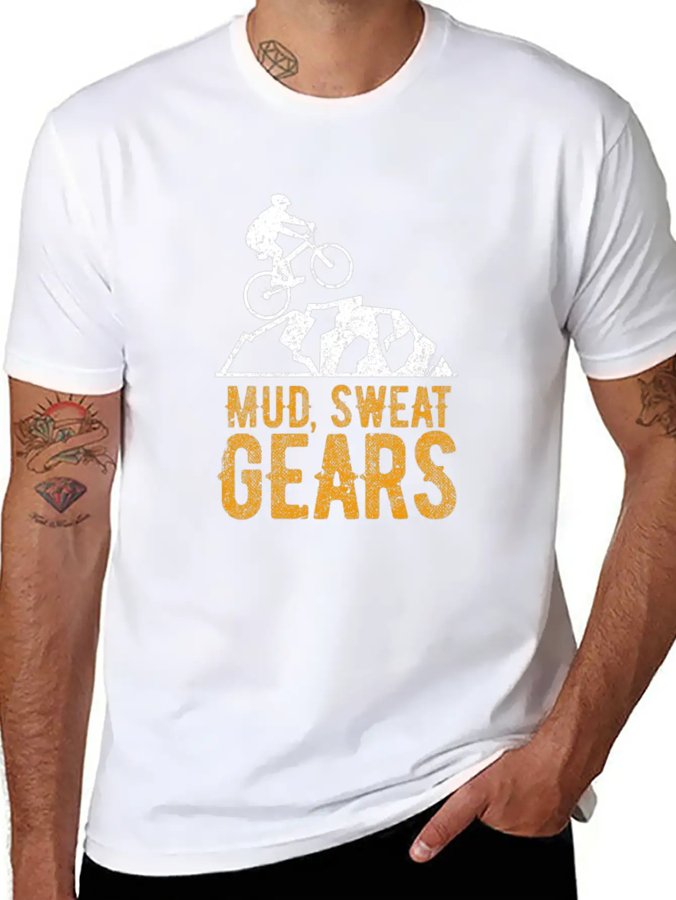 Mountain Bike Basic Graphic T-Shirt – Daily Comfort In Soft Cotton