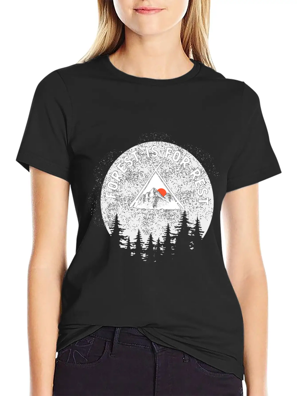 Mountain Landscape And Inspiring Basic Graphic T-Shirt – Daily Comfort In Soft Cotton