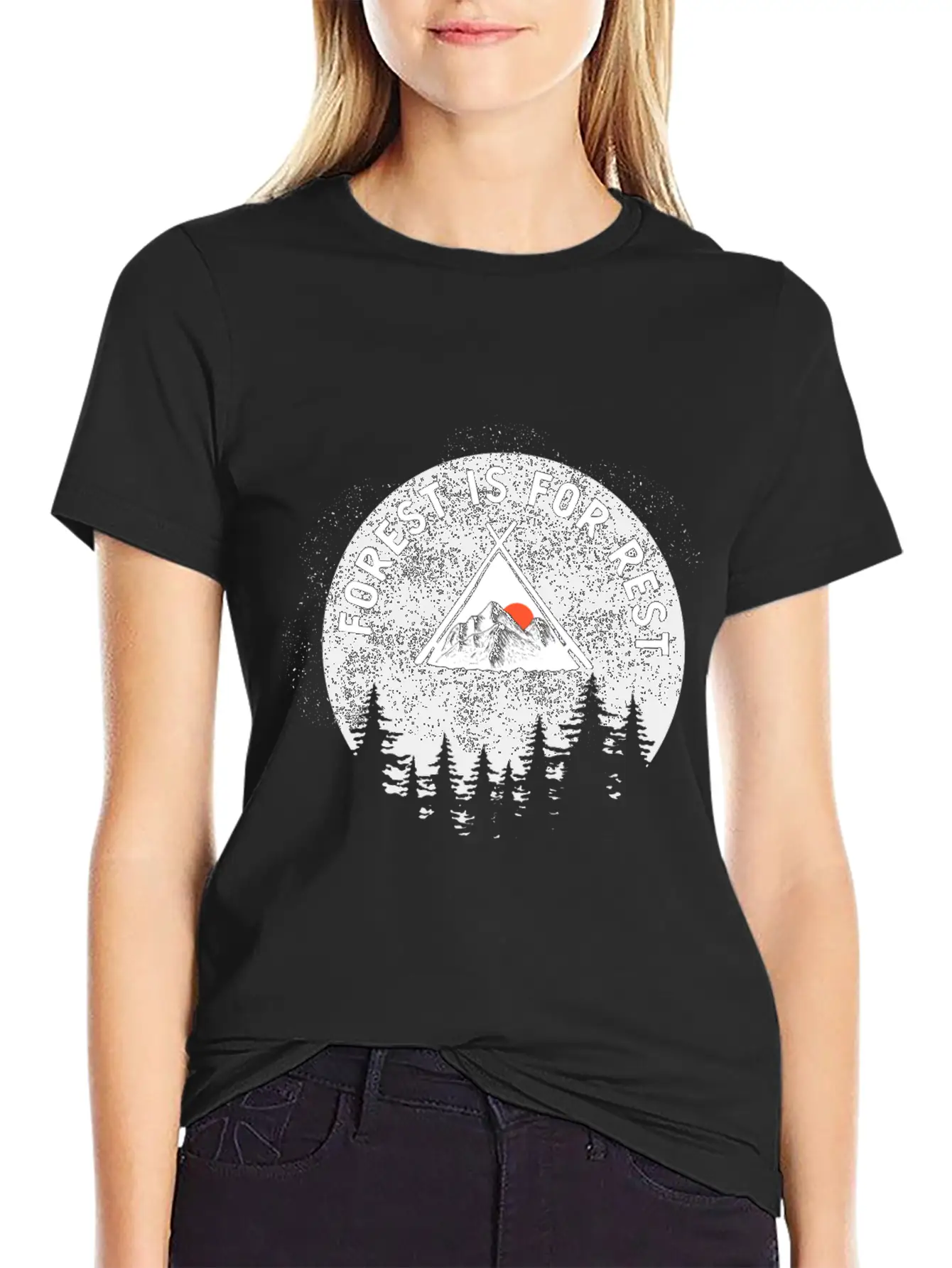 Mountain Landscape And Inspiring Basic Graphic T-Shirt – Daily Comfort In Soft Cotton