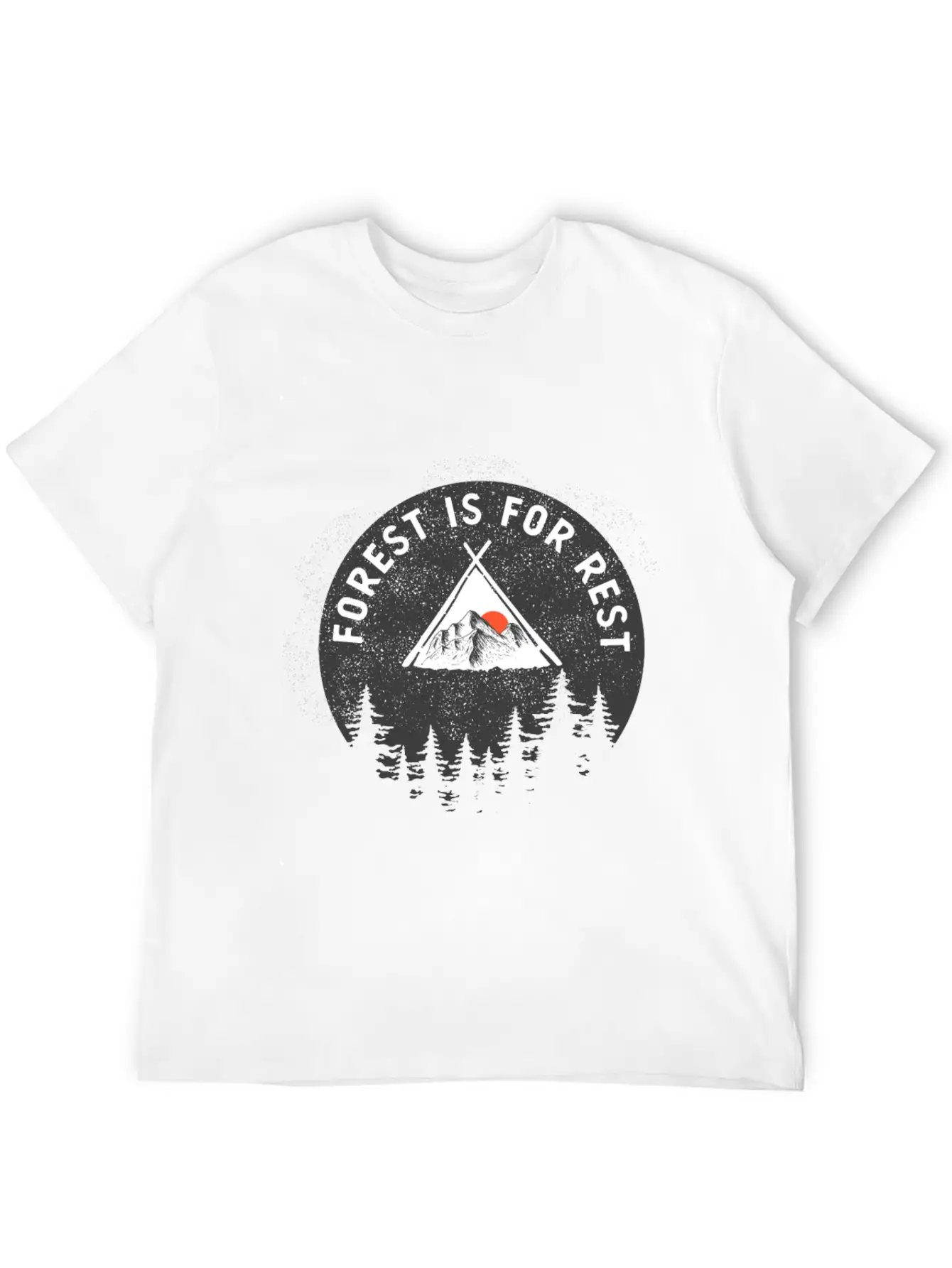Mountain Landscape And Inspiring Basic Graphic T-Shirt – Daily Comfort In Soft Cotton