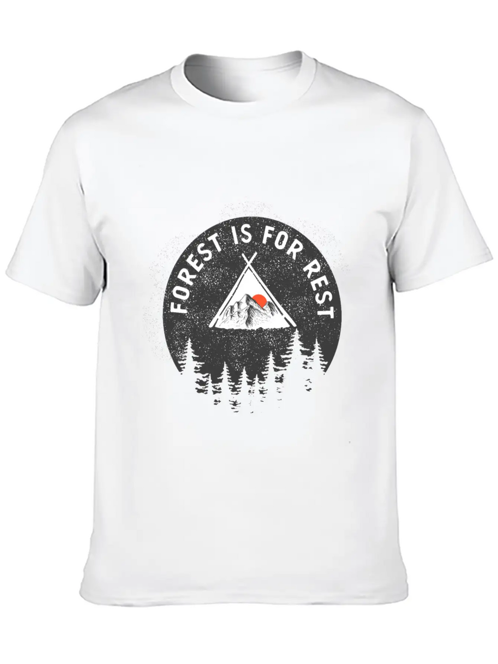 Mountain Landscape And Inspiring Basic Graphic T-Shirt – Daily Comfort In Soft Cotton
