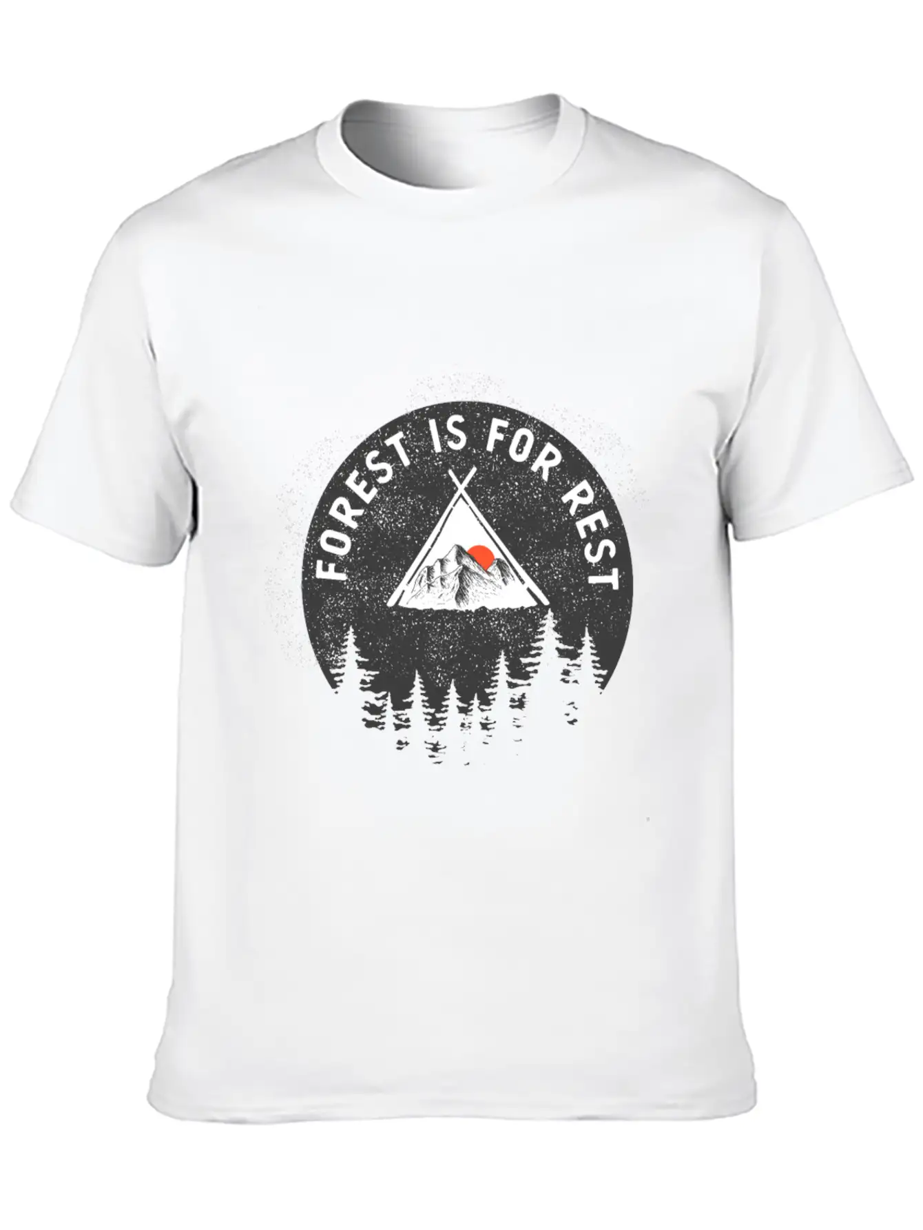 Mountain Landscape And Inspiring Basic Graphic T-Shirt – Daily Comfort In Soft Cotton