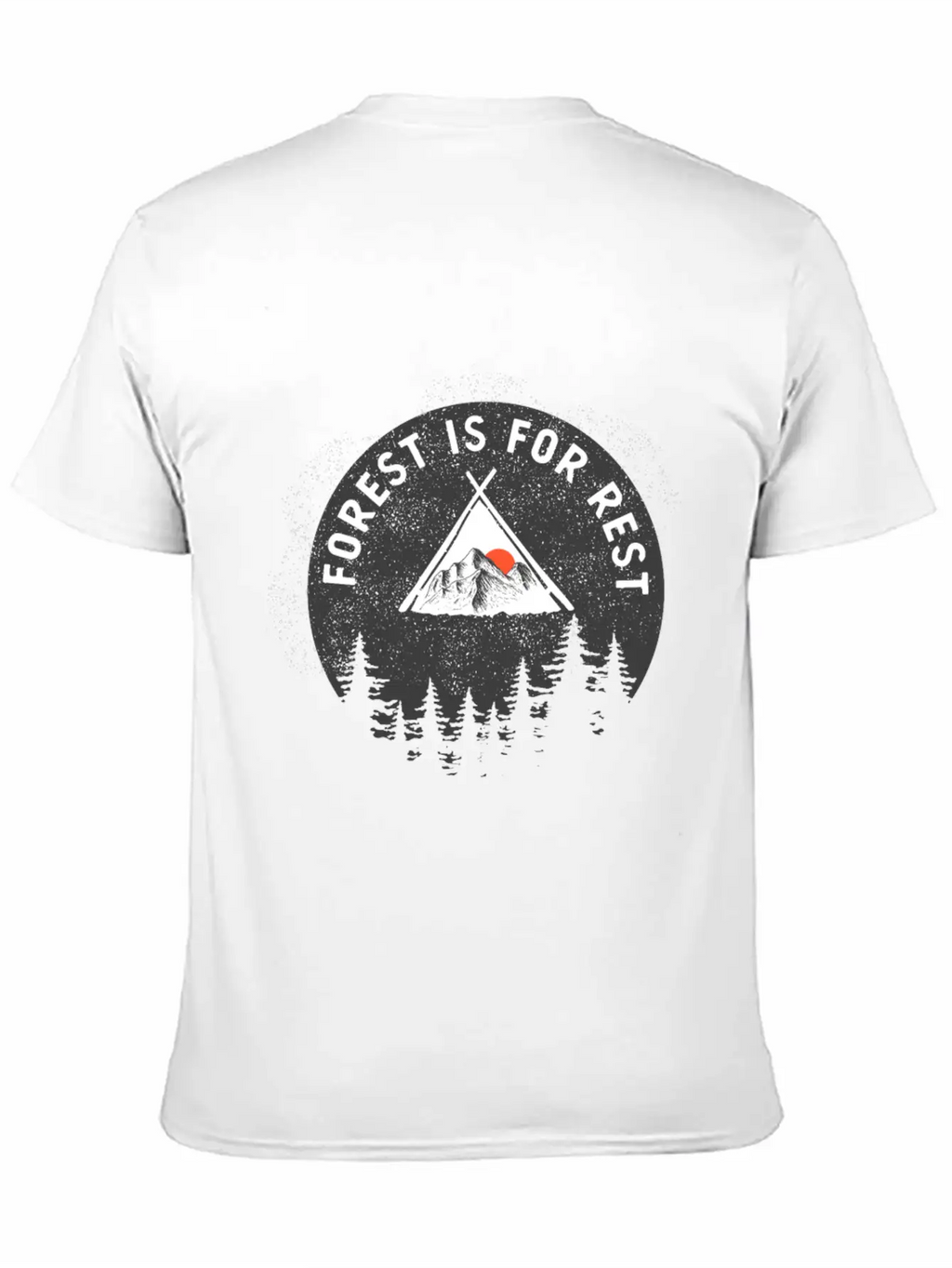 Mountain Landscape And Inspiring Basic Graphic T-Shirt – Daily Comfort In Soft Cotton