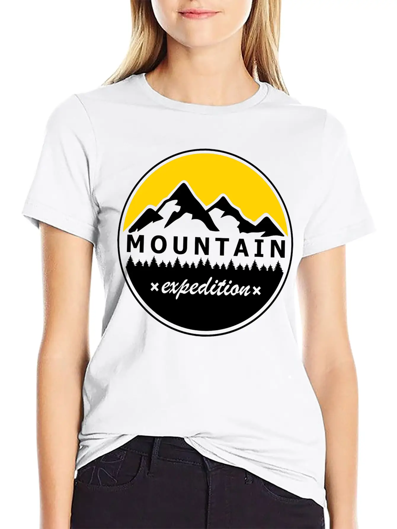 Mountain Stylish Everyday T-Shirt – Unisex Basic Cotton Tee
