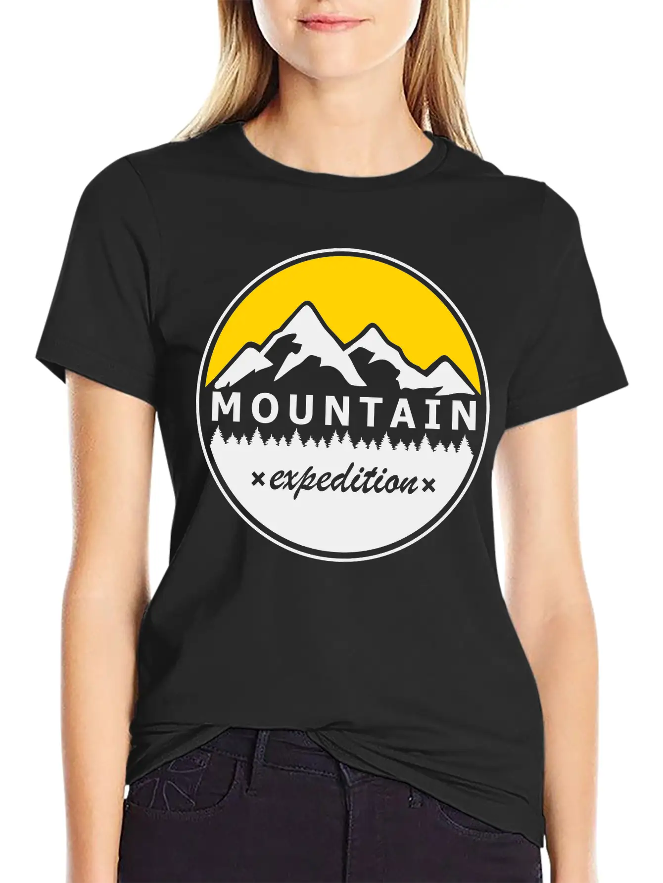 Mountain Stylish Everyday T-Shirt – Unisex Basic Cotton Tee