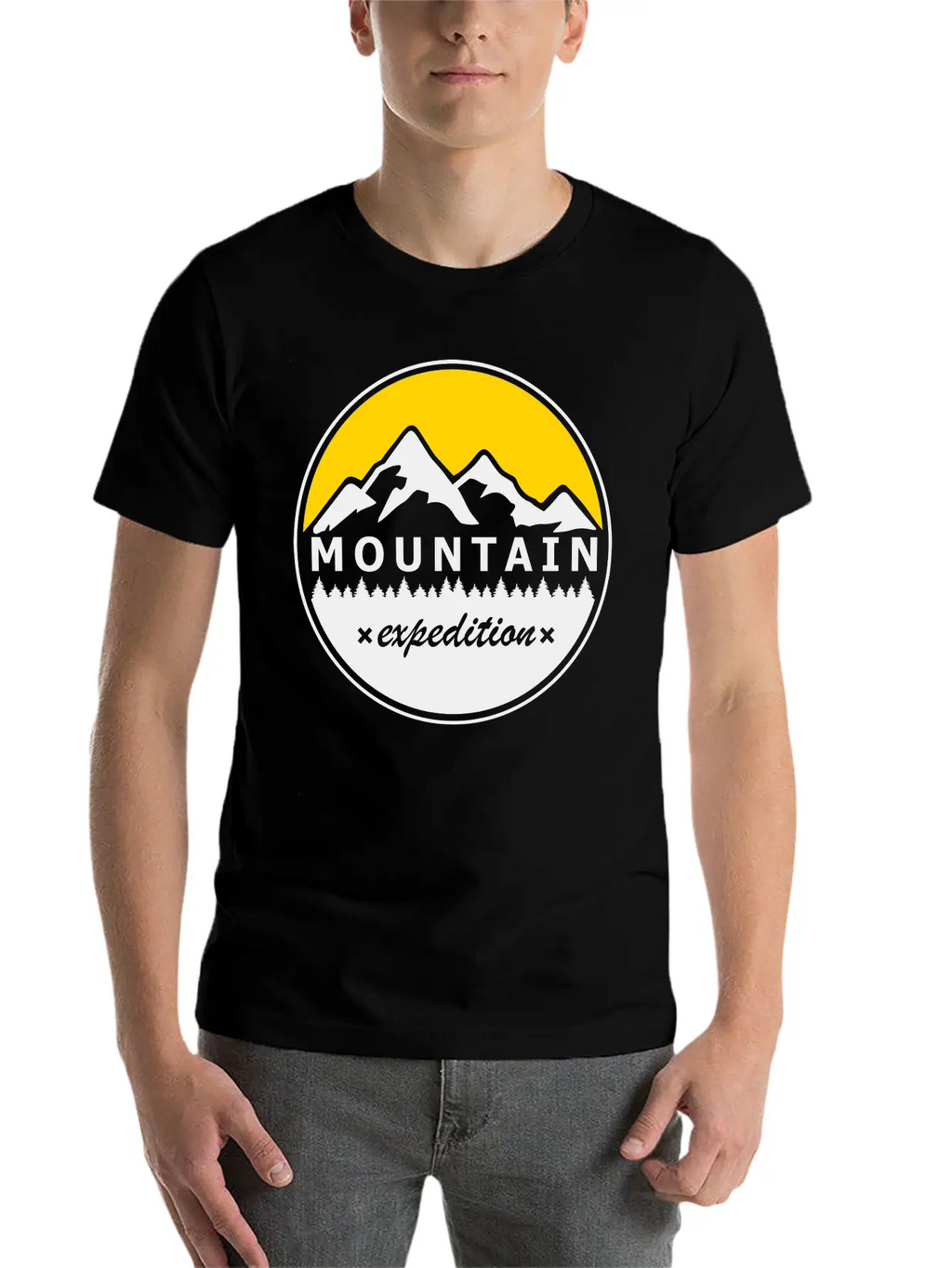 Mountain Stylish Everyday T-Shirt – Unisex Basic Cotton Tee