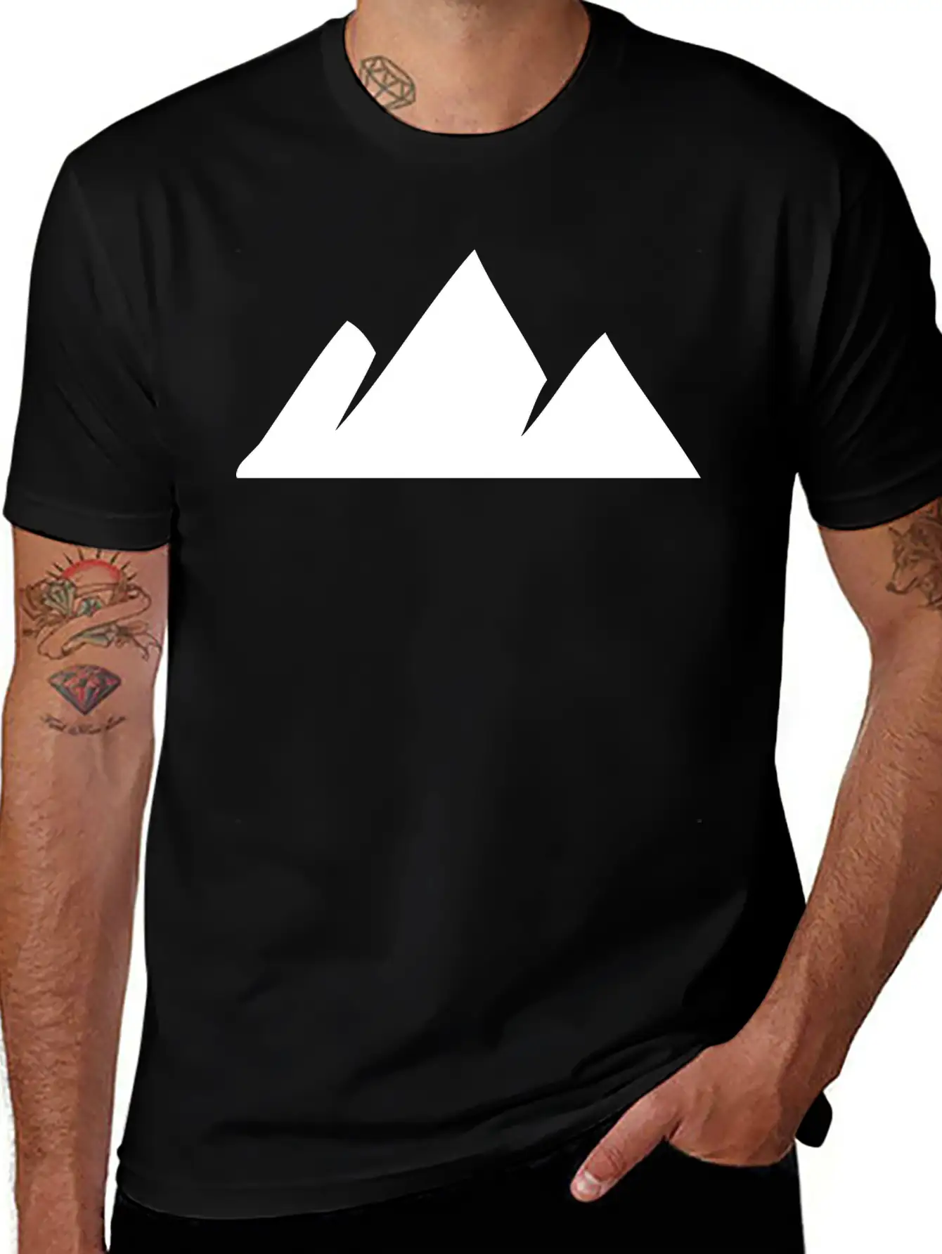 Mountain Terrain Relaxed Everyday Tee – Lightweight And Durable Cotton