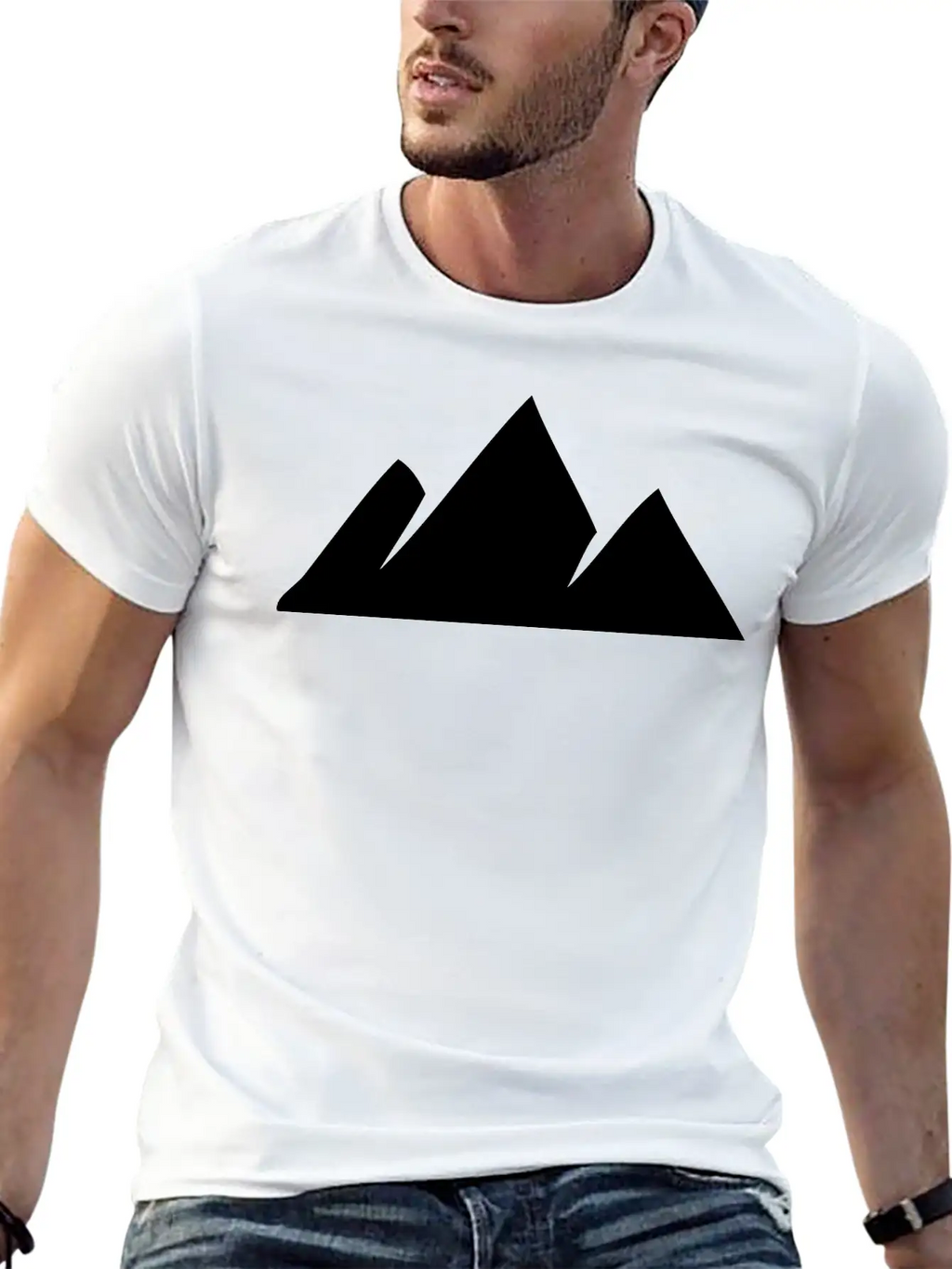 Mountain Terrain Relaxed Everyday Tee – Lightweight And Durable Cotton