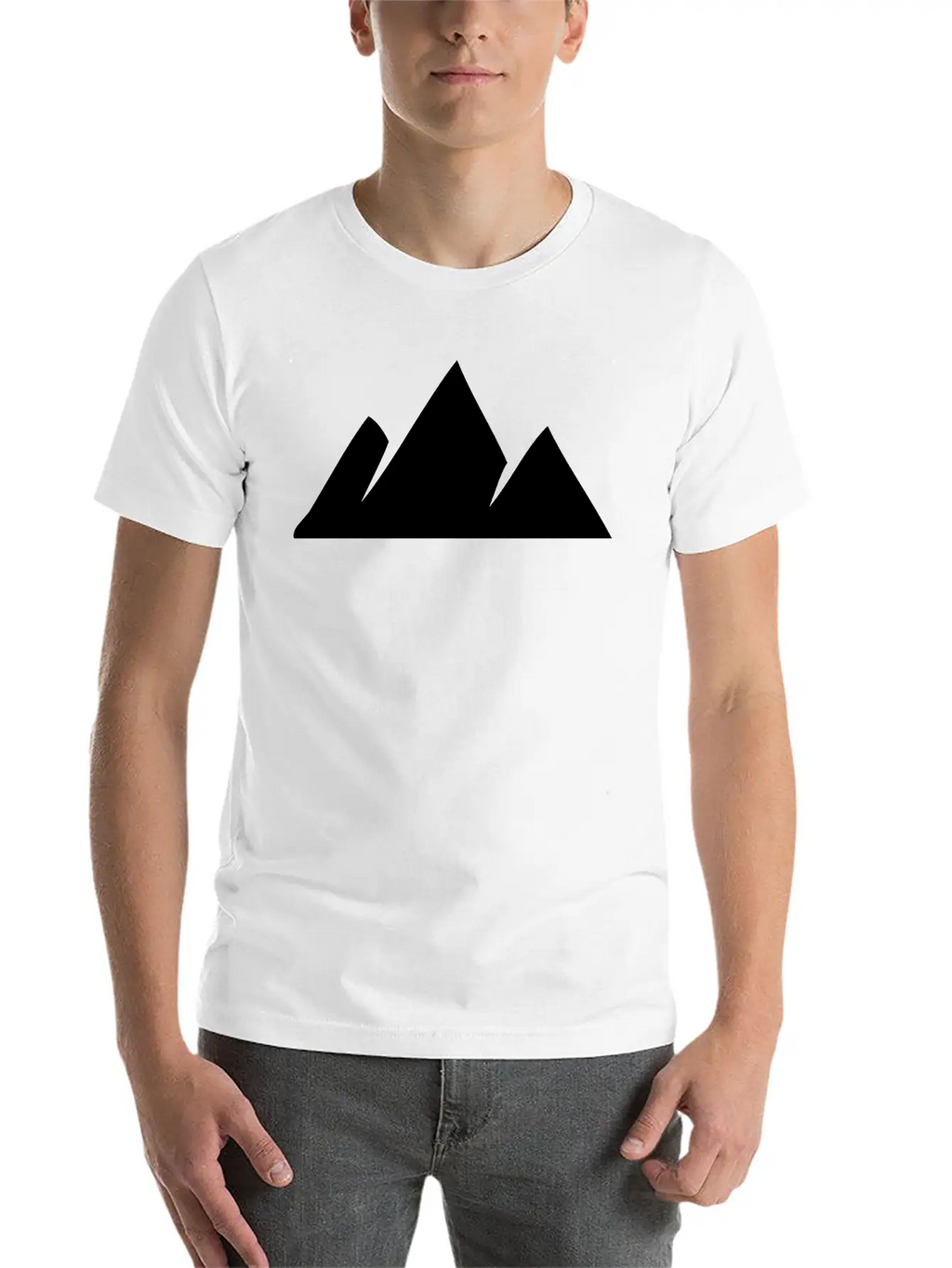 Mountain Terrain Relaxed Everyday Tee – Lightweight And Durable Cotton
