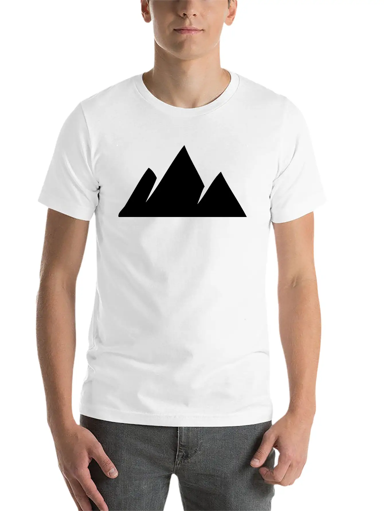 Mountain Terrain Relaxed Everyday Tee – Lightweight And Durable Cotton