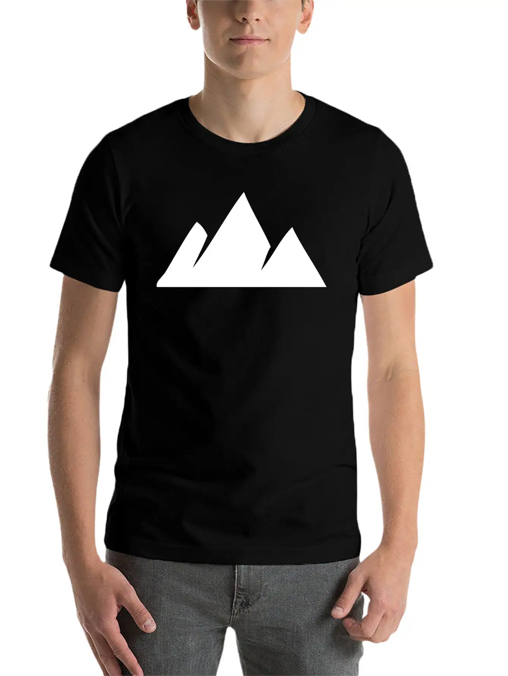 Mountain Terrain Relaxed Everyday Tee – Lightweight And Durable Cotton